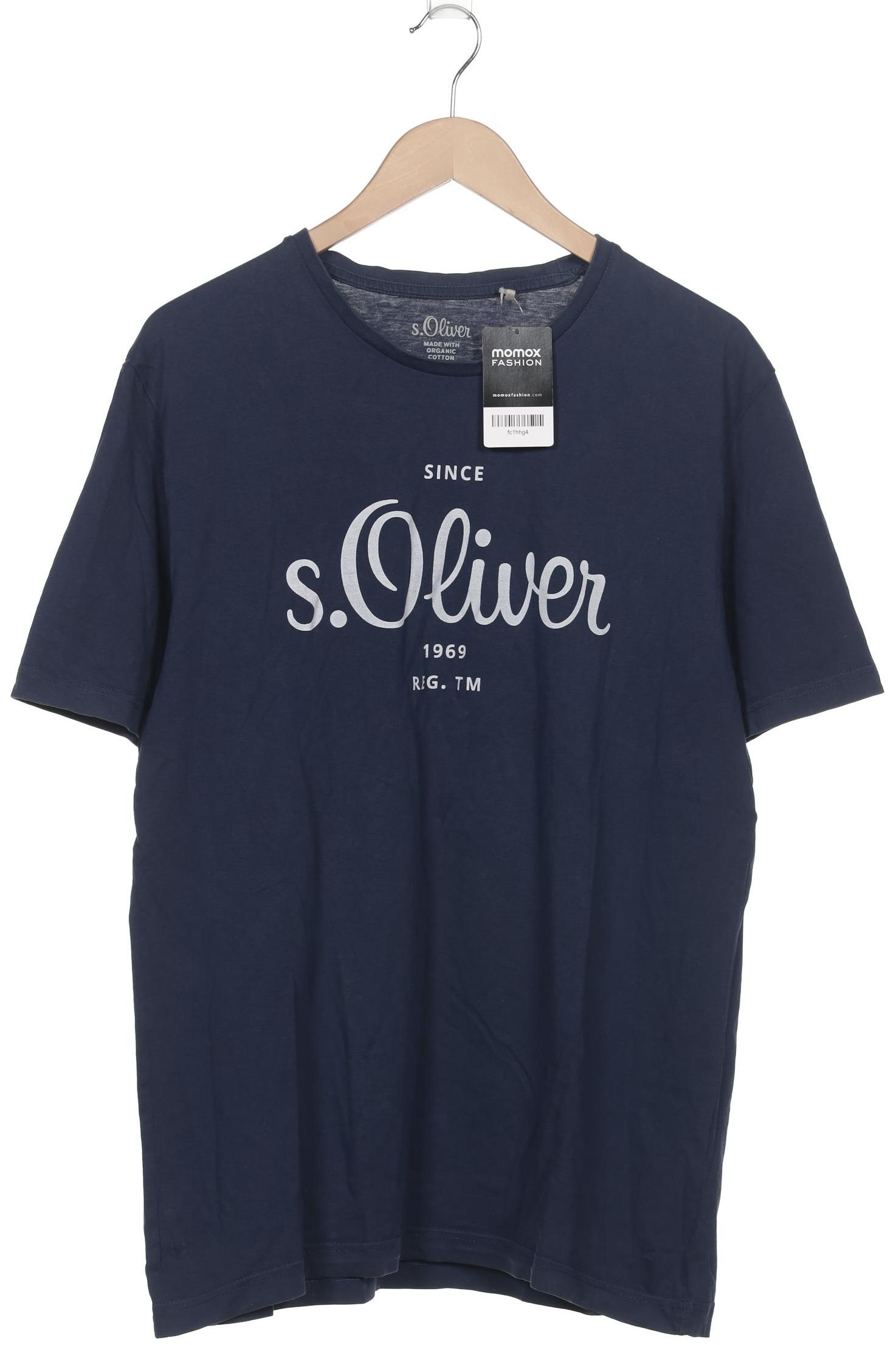 

s.Oliver Herren T-Shirt, marineblau, Gr. 54