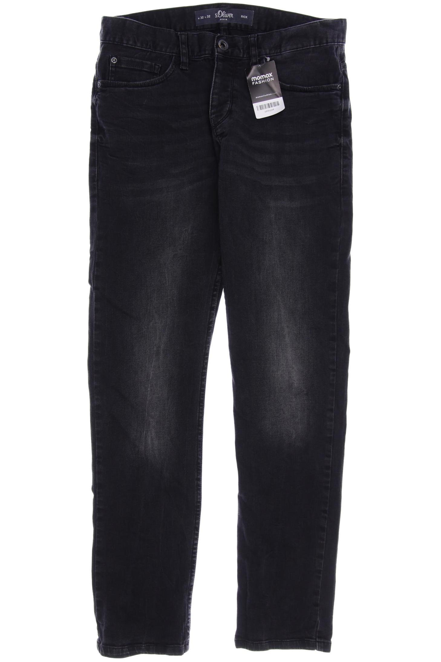 

s.Oliver Herren Jeans, schwarz