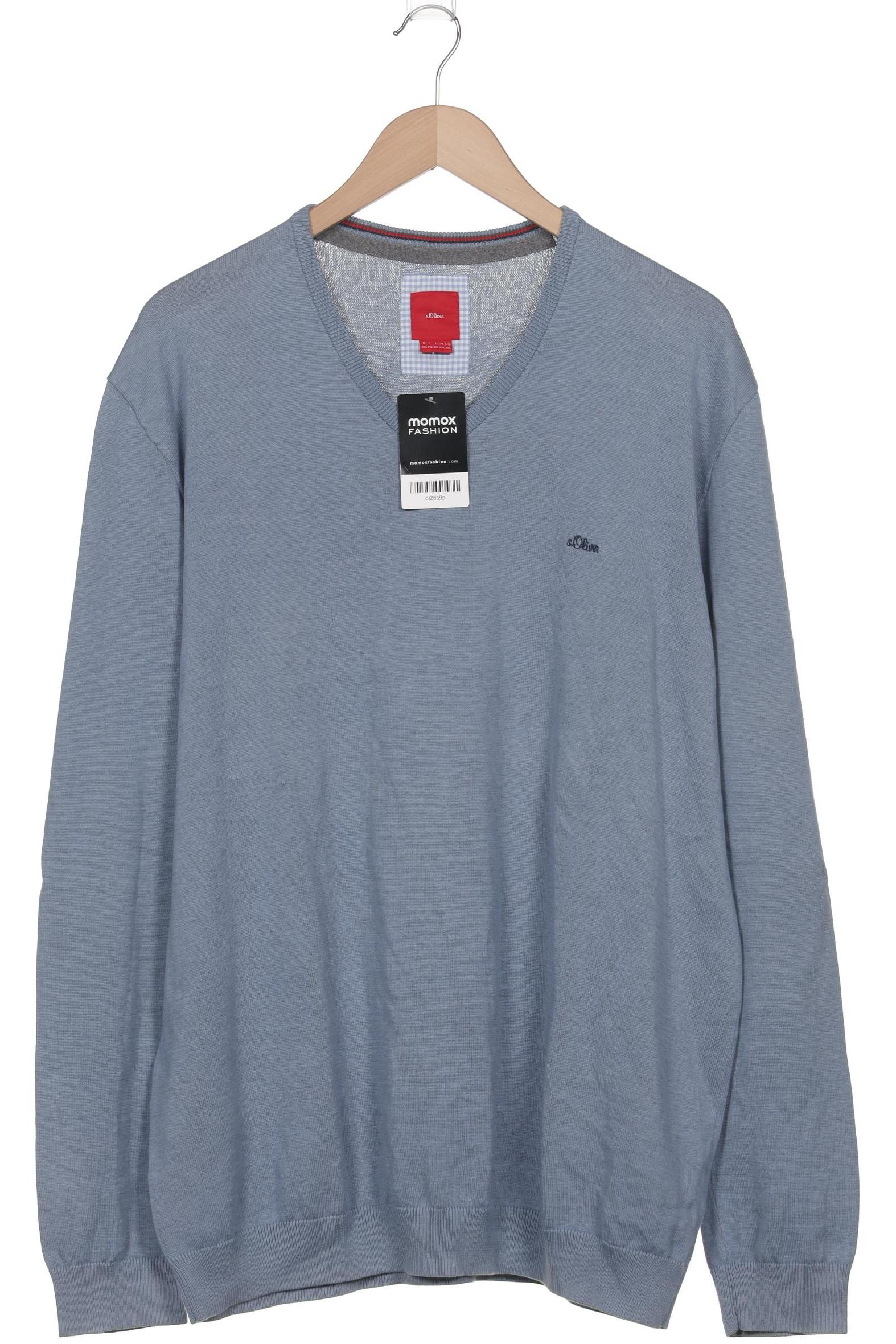 

s.Oliver Herren Pullover, blau, Gr. 56