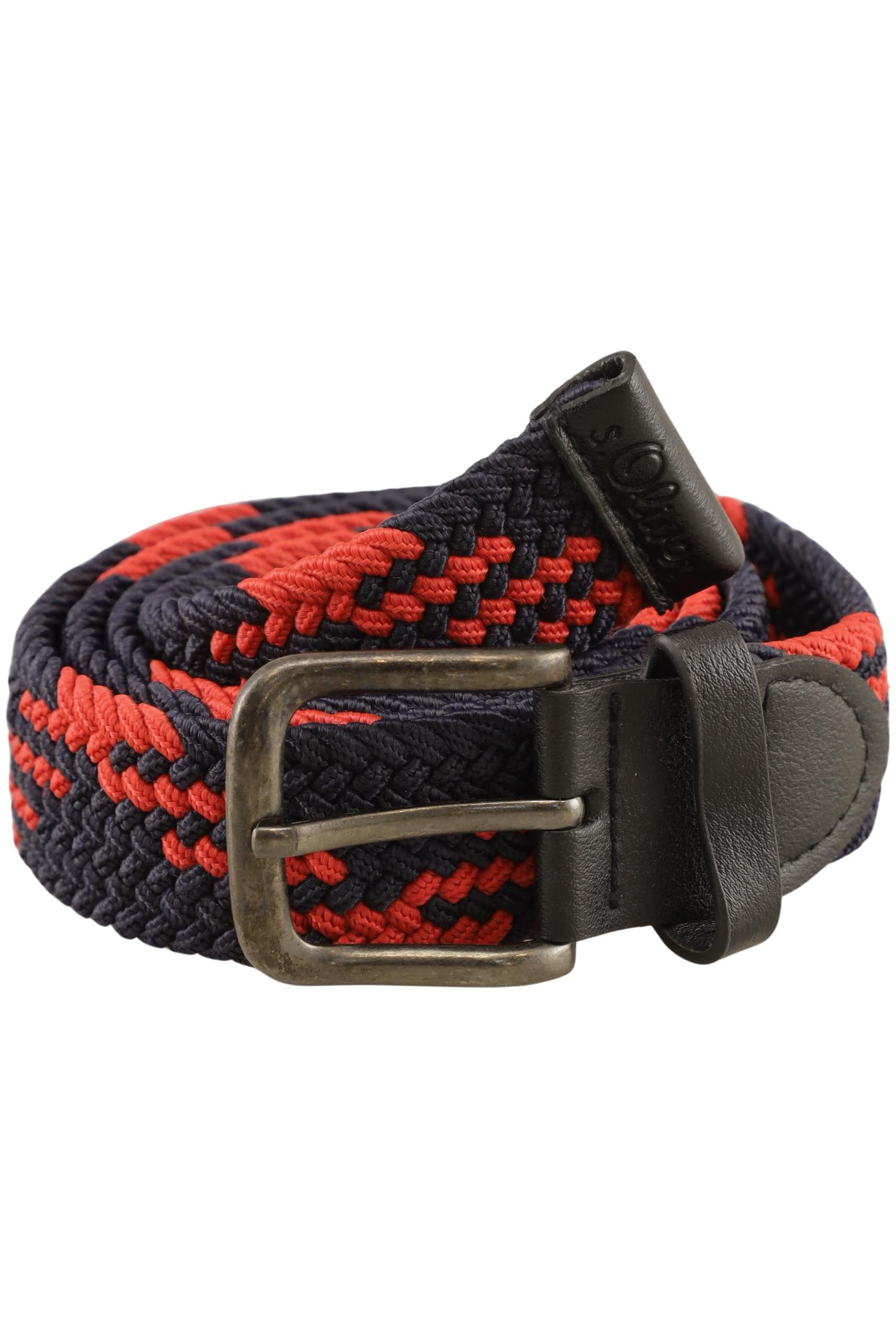 

s.Oliver Herren Gürtel, marineblau, Gr. 115