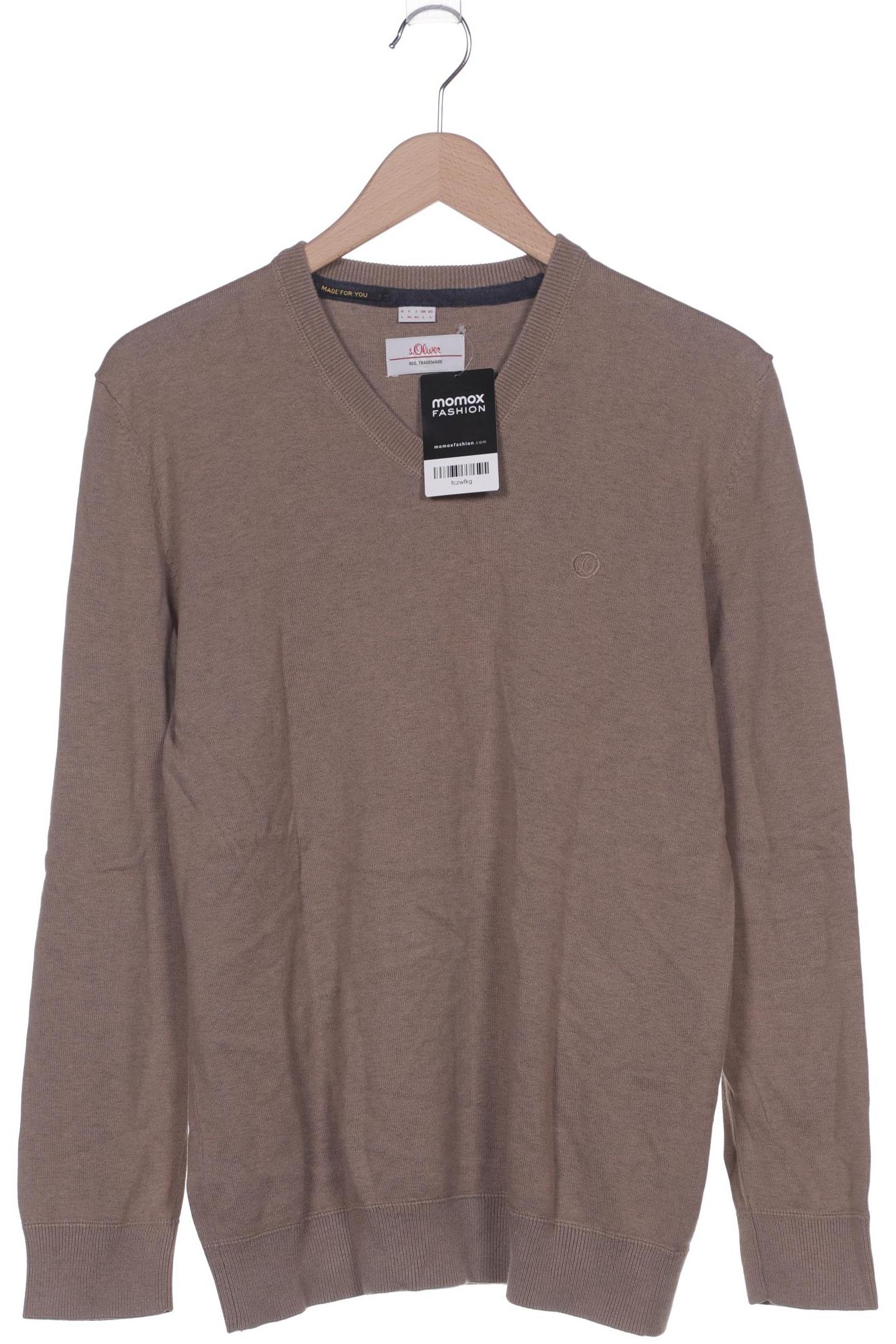 

s.Oliver Herren Pullover, beige, Gr. 52