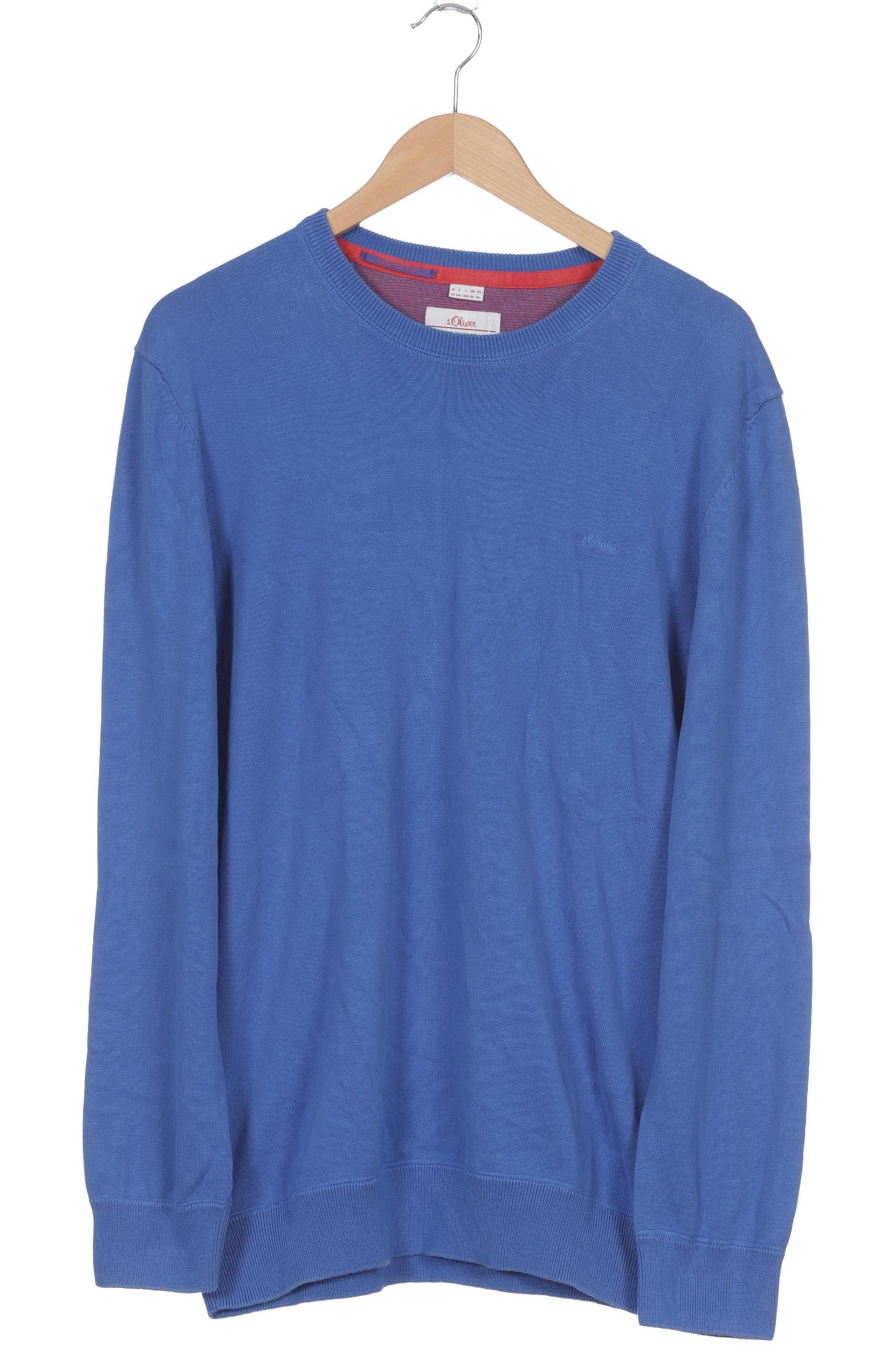 

s.Oliver Herren Pullover, blau, Gr. 54