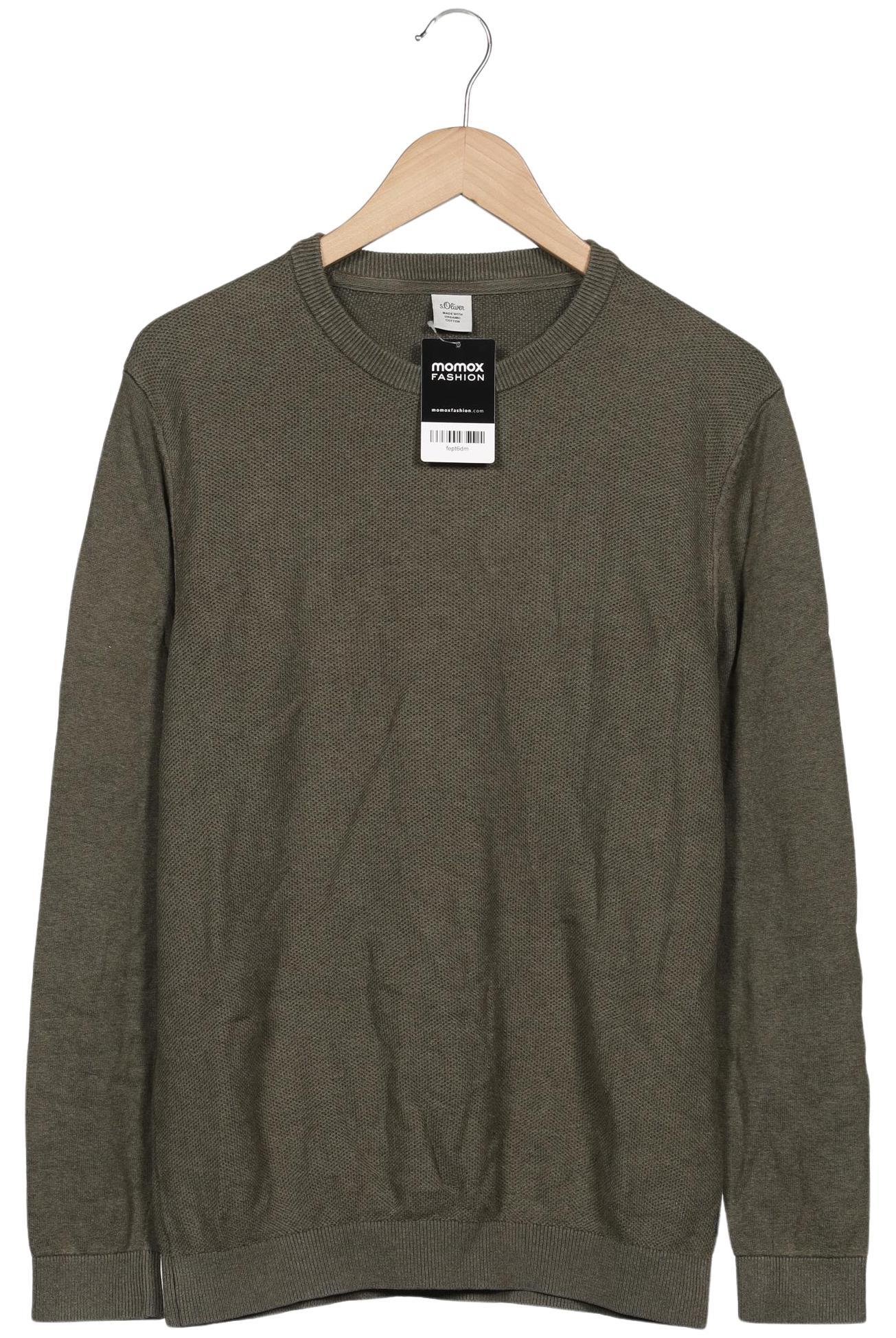 

s.Oliver Herren Pullover, grün, Gr. 52