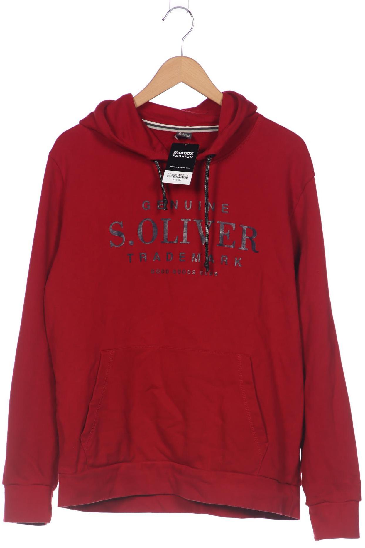 

s.Oliver Herren Kapuzenpullover, rot, Gr. 54