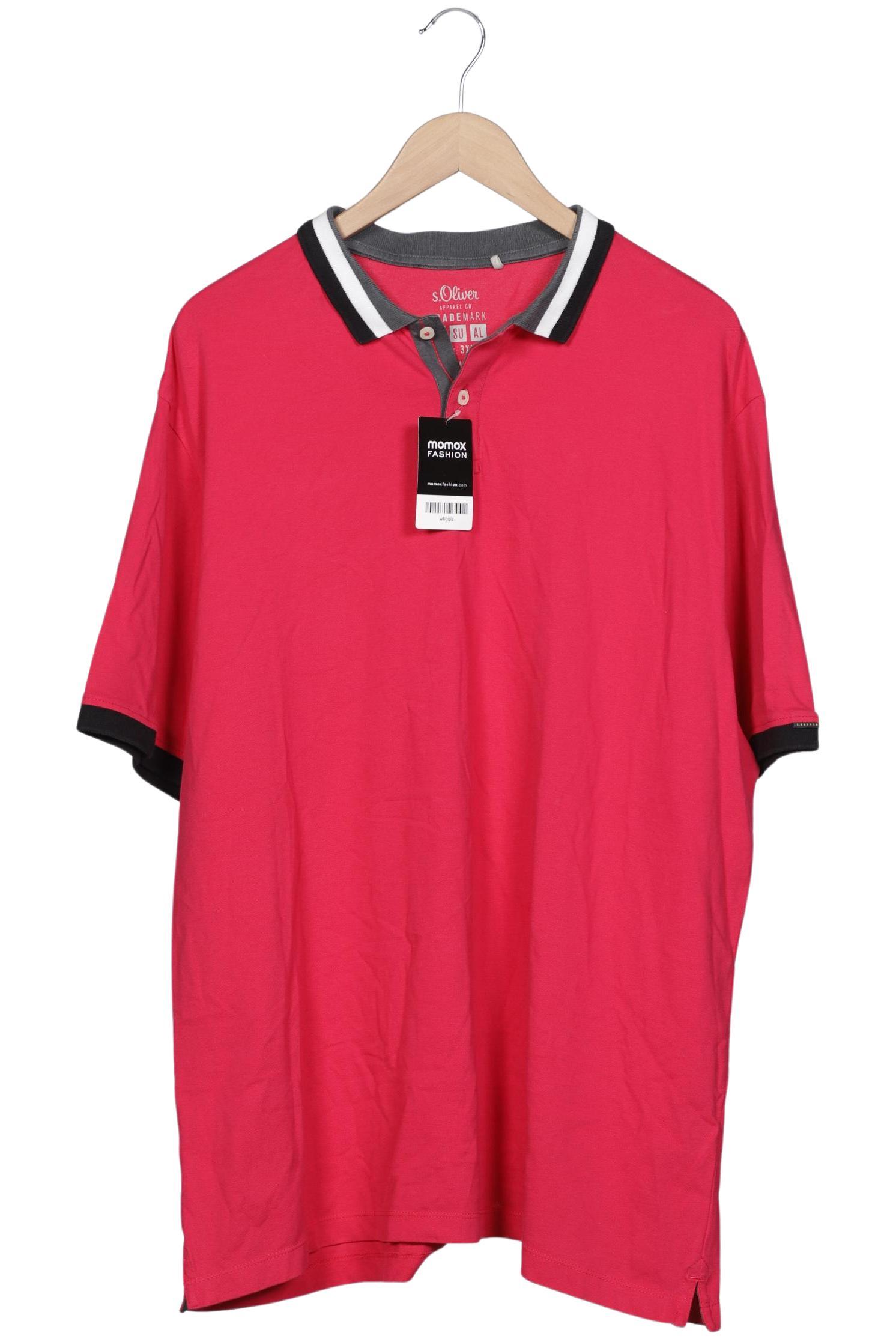 

s.Oliver Herren Poloshirt, pink, Gr. 58