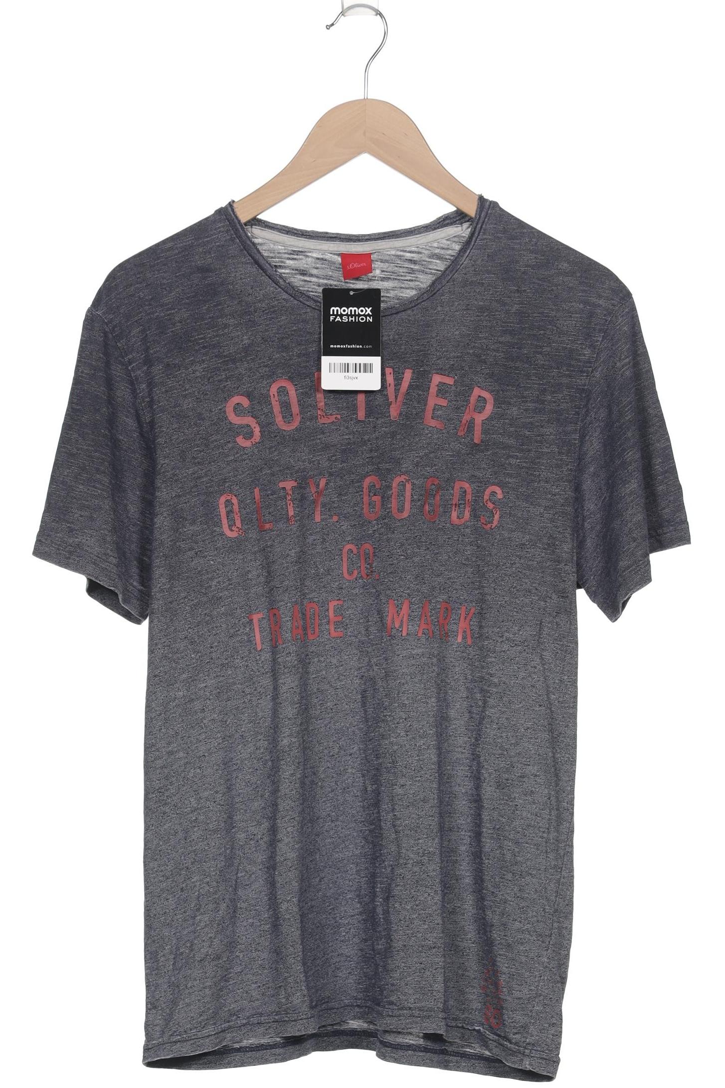 

s.Oliver Herren T-Shirt, marineblau, Gr. 52