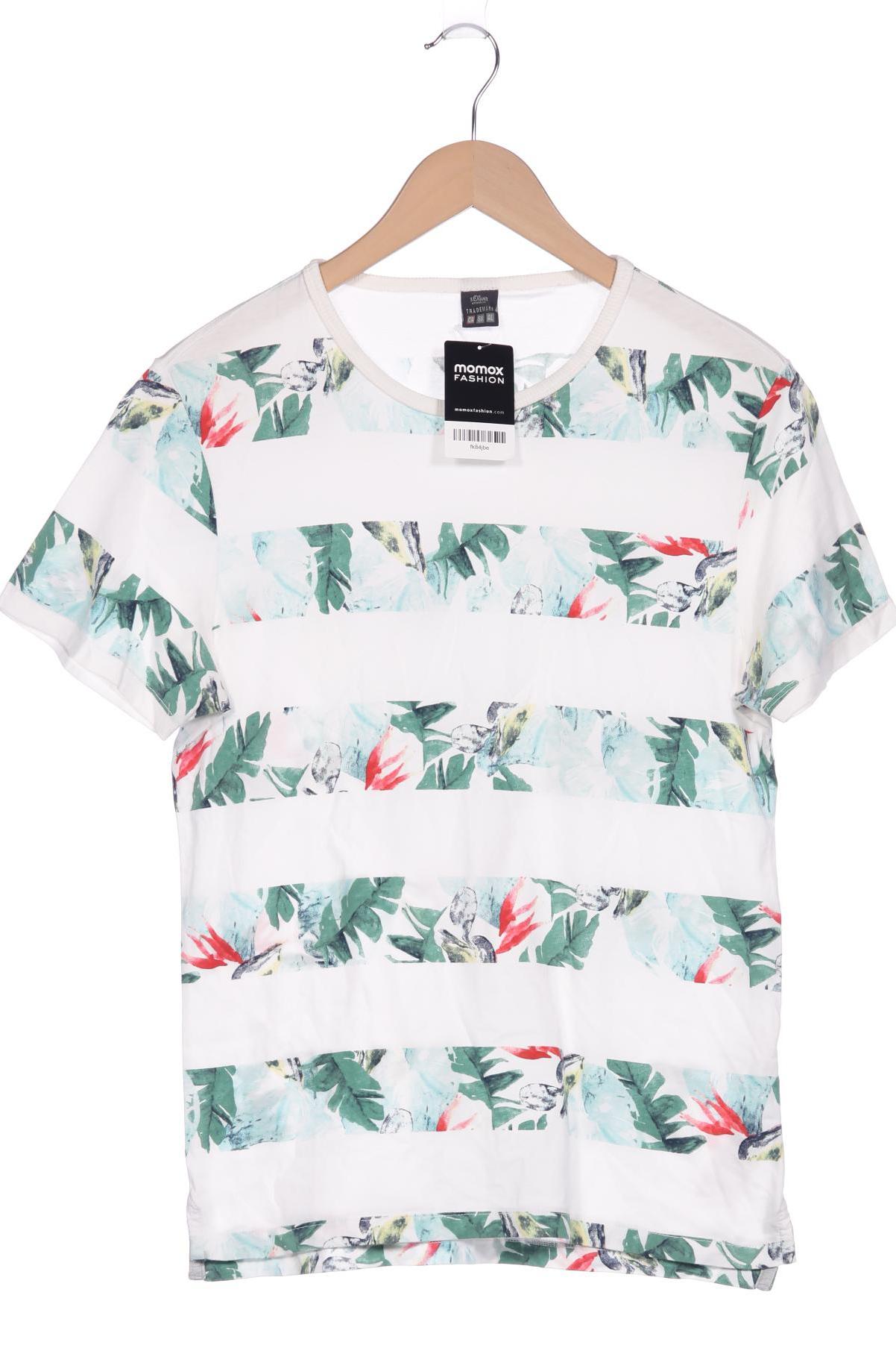 

s.Oliver Herren T-Shirt, weiß, Gr. 52