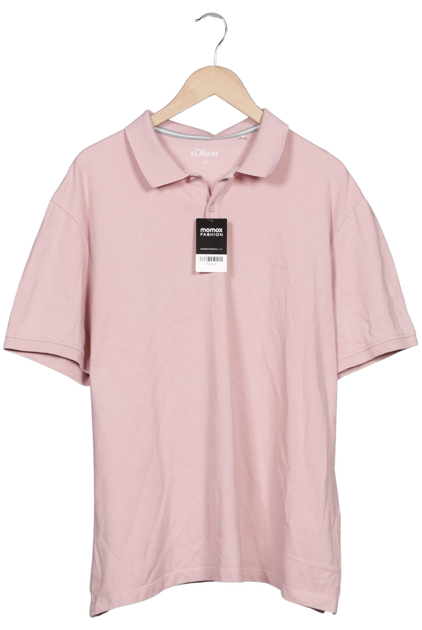 

s.Oliver Herren Poloshirt, pink, Gr. 58