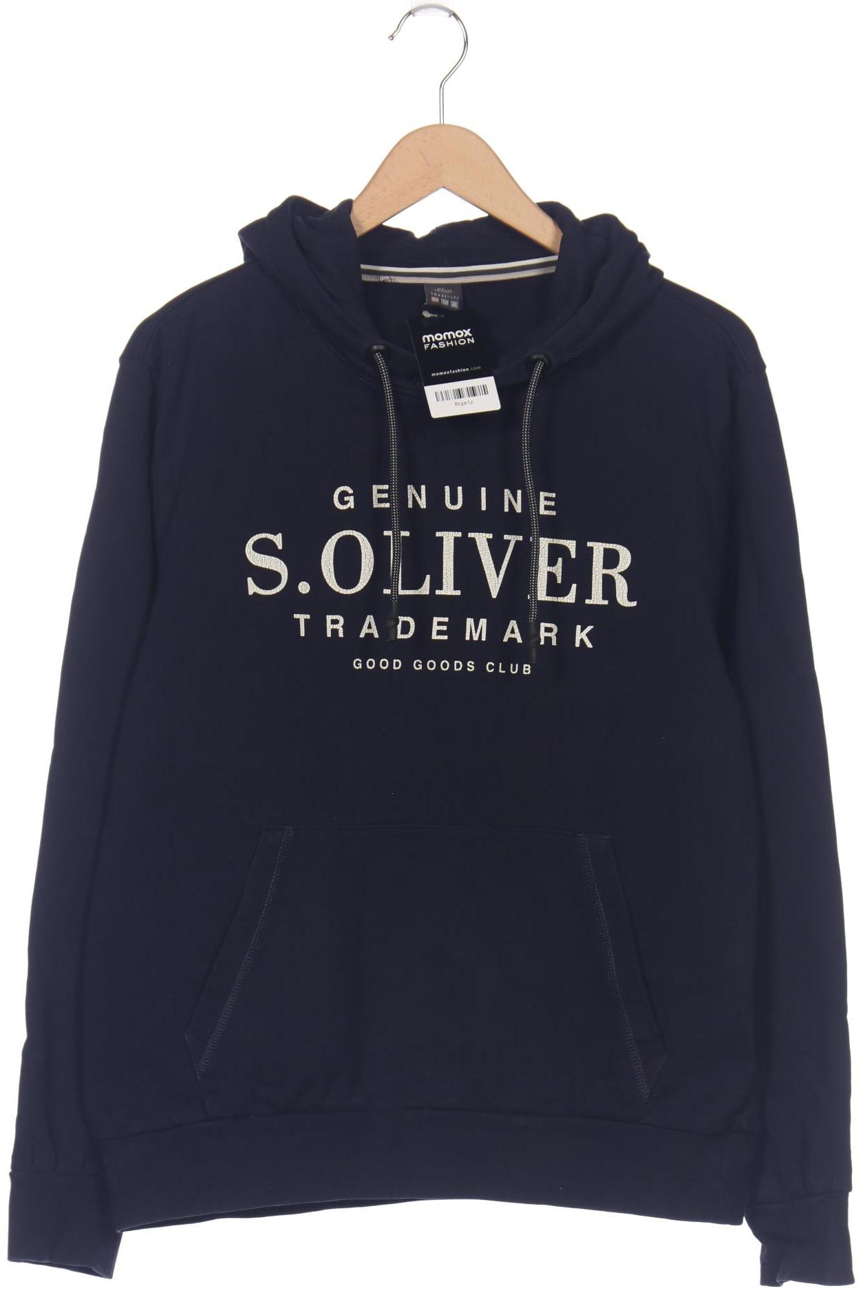 

s.Oliver Herren Kapuzenpullover, marineblau, Gr. 52