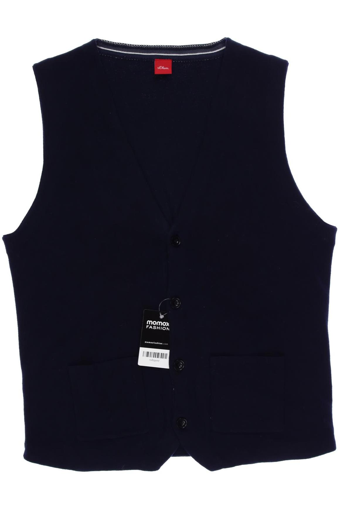 

s.Oliver Herren Weste, marineblau, Gr. 52
