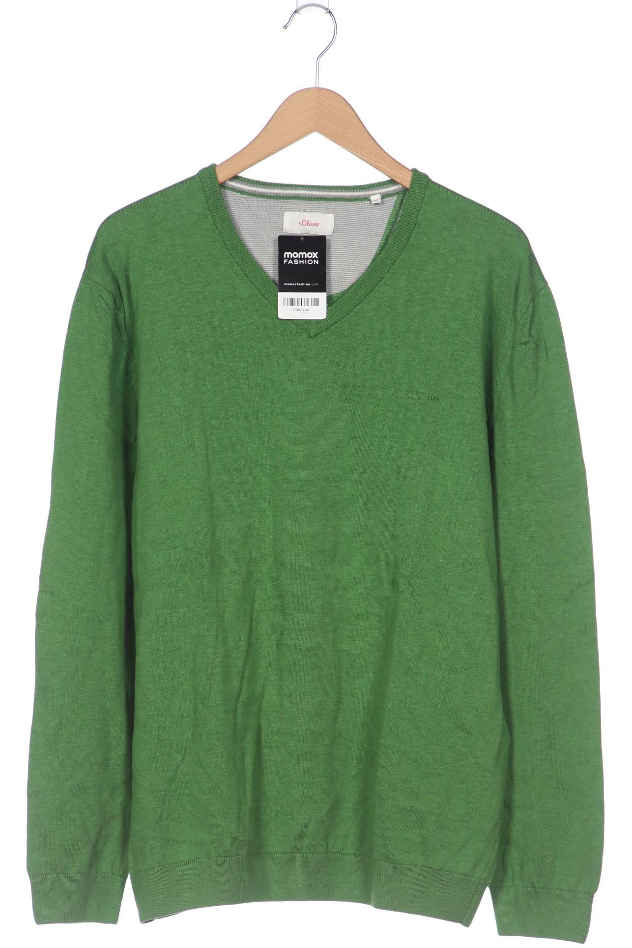 

s.Oliver Herren Pullover, grün, Gr. 56
