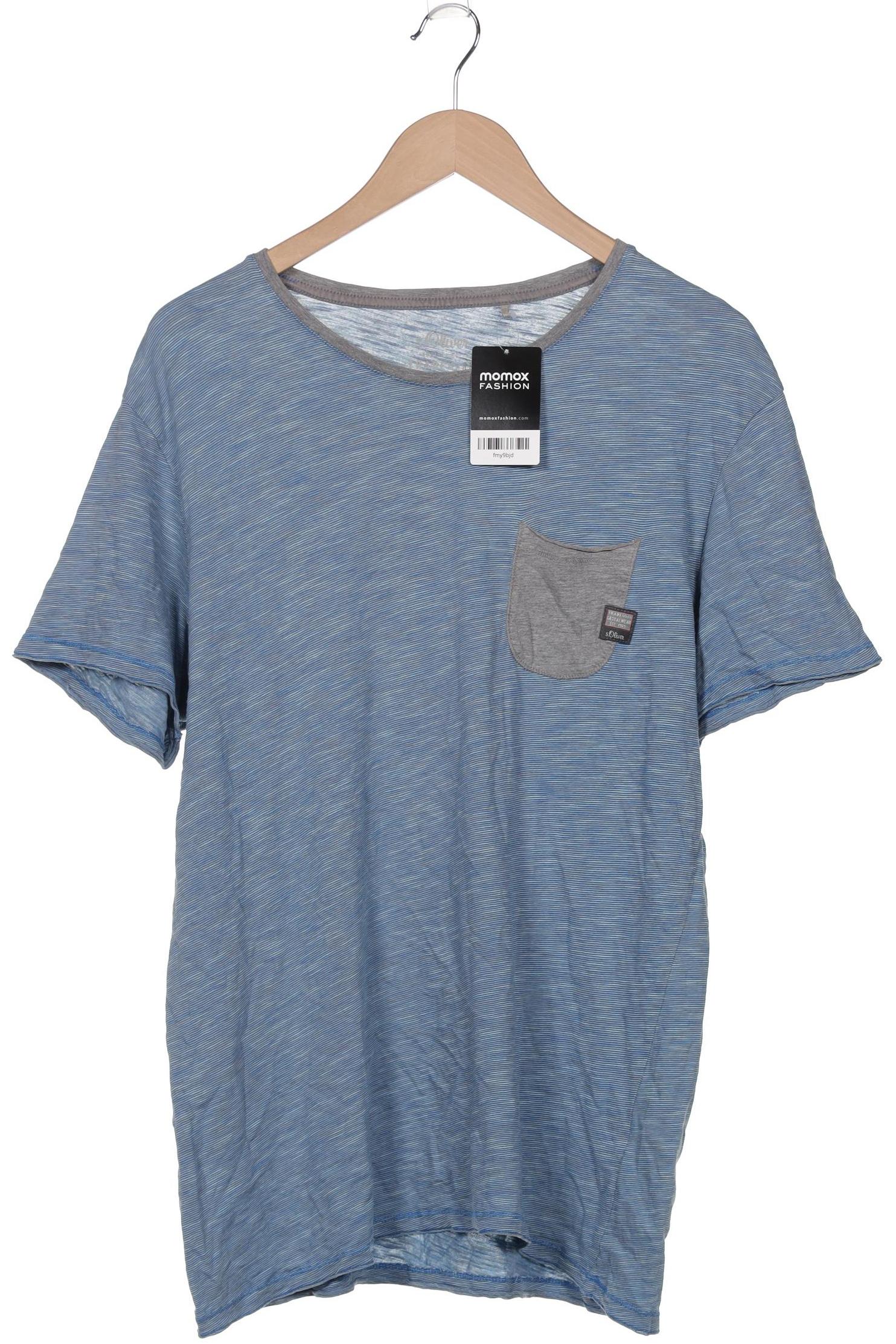 

s.Oliver Herren T-Shirt, hellblau, Gr. 54