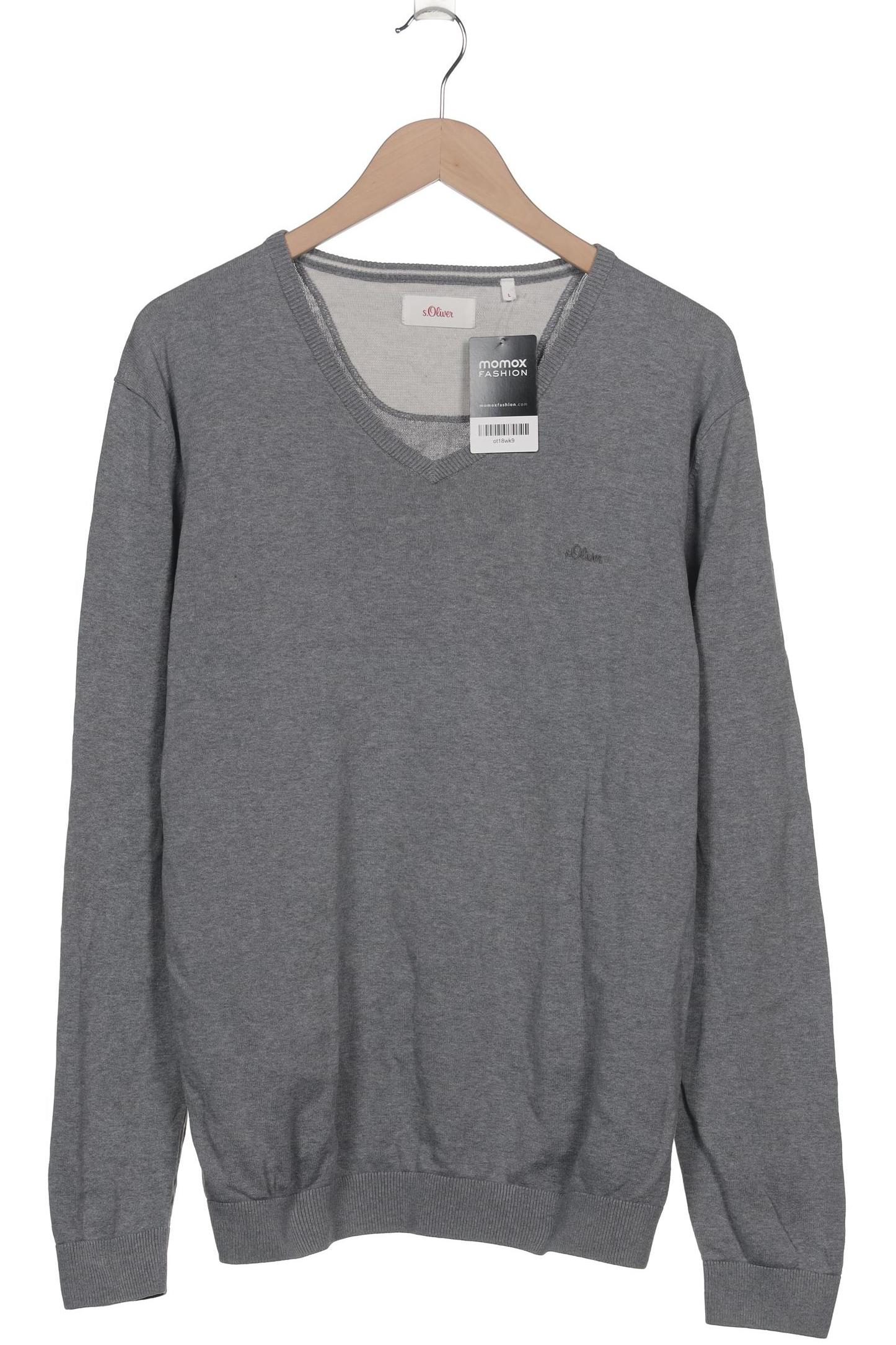 

s.Oliver Herren Pullover, grau, Gr. 52