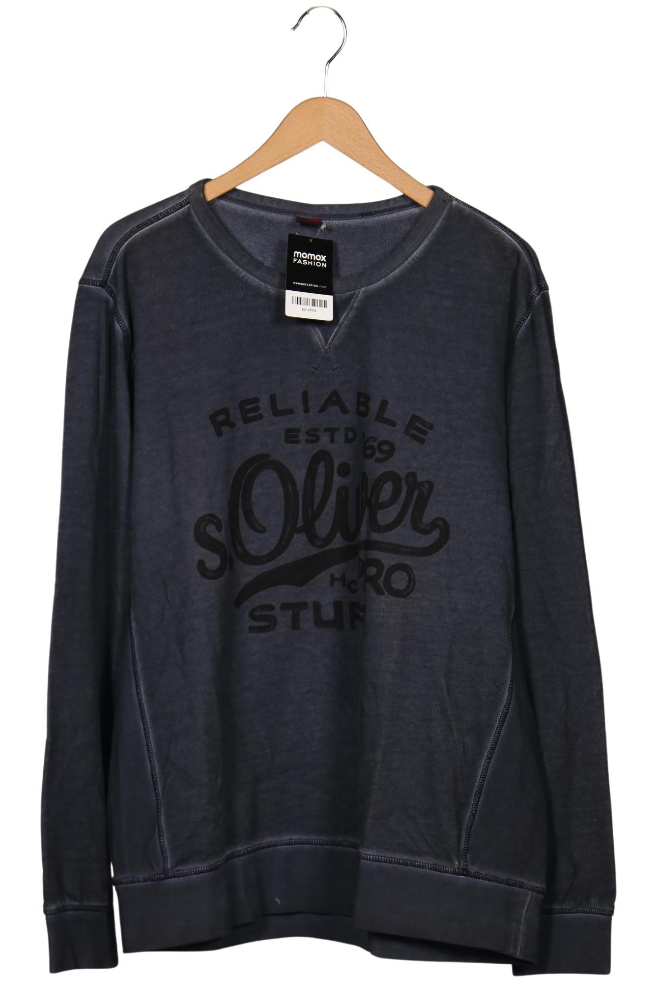 

s.Oliver Herren Sweatshirt, blau, Gr. 54