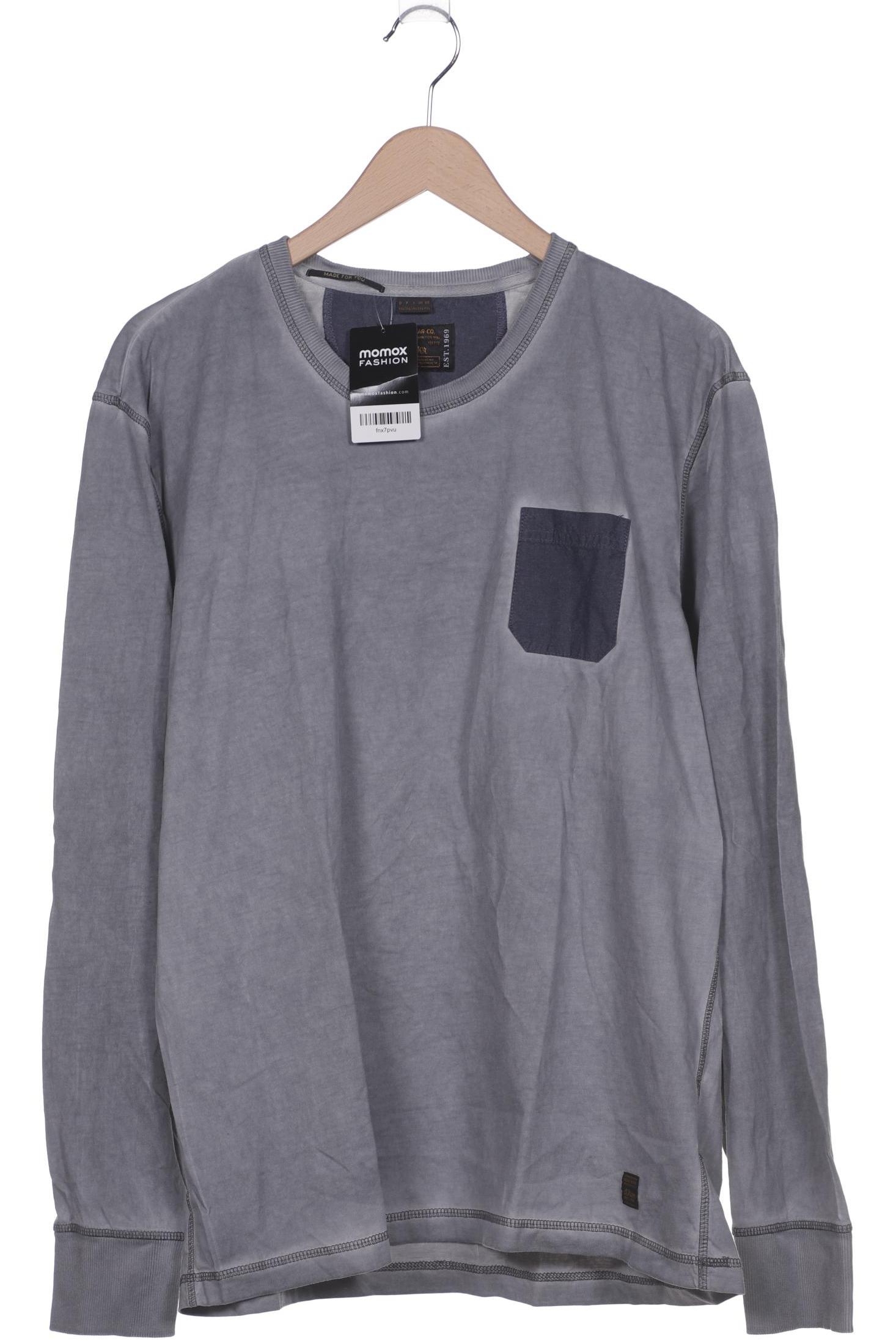 

s.Oliver Herren Langarmshirt, grau, Gr. 56