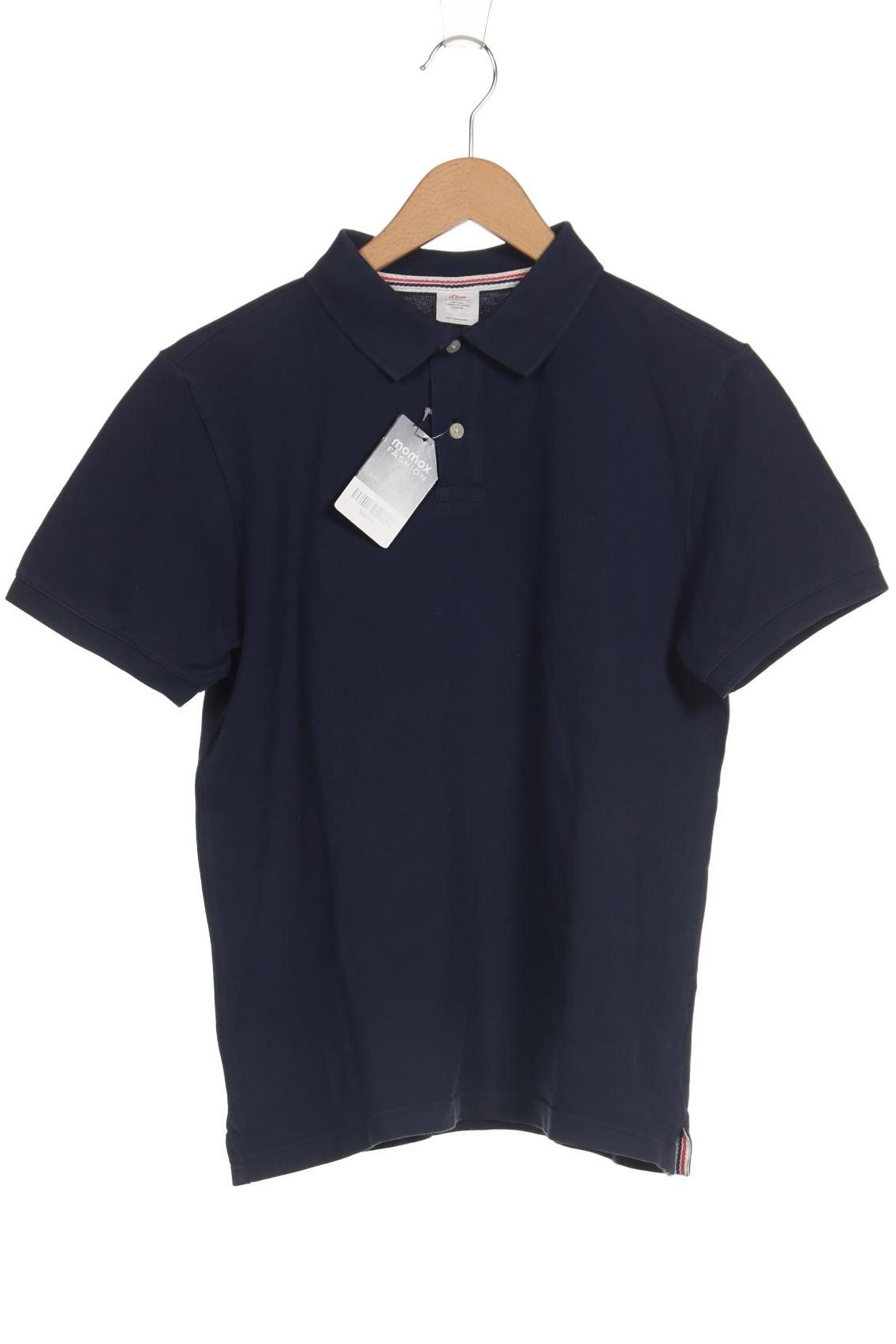 

s.Oliver Herren Poloshirt, marineblau, Gr. 48