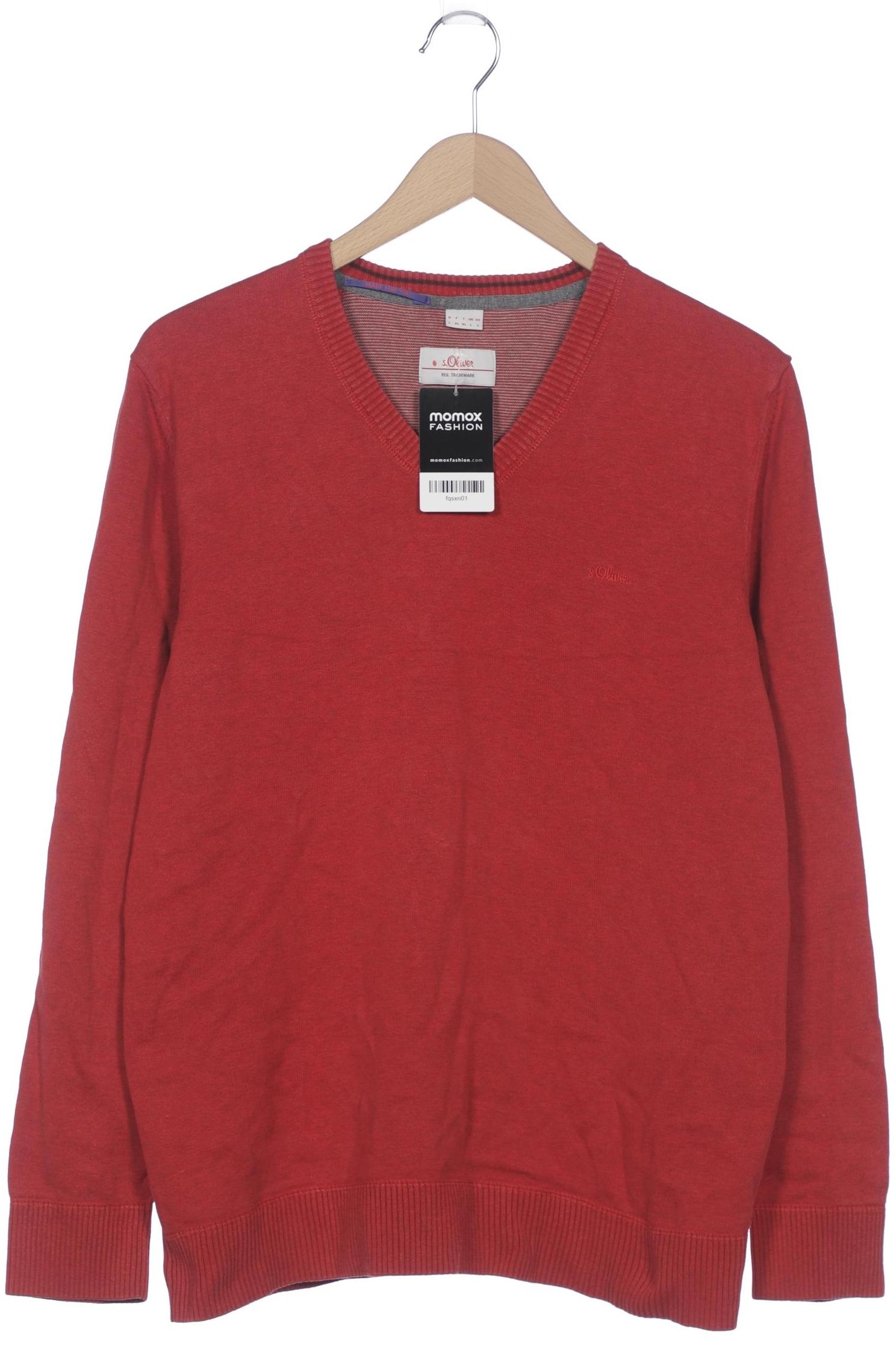 

s.Oliver Herren Sweatshirt, rot, Gr. 52