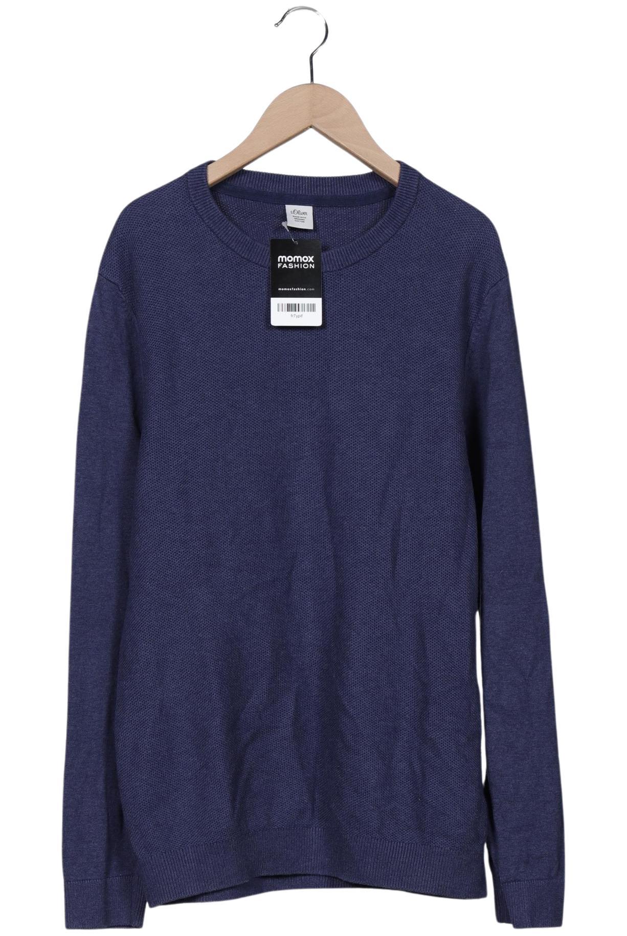

s.Oliver Herren Pullover, marineblau, Gr. 48
