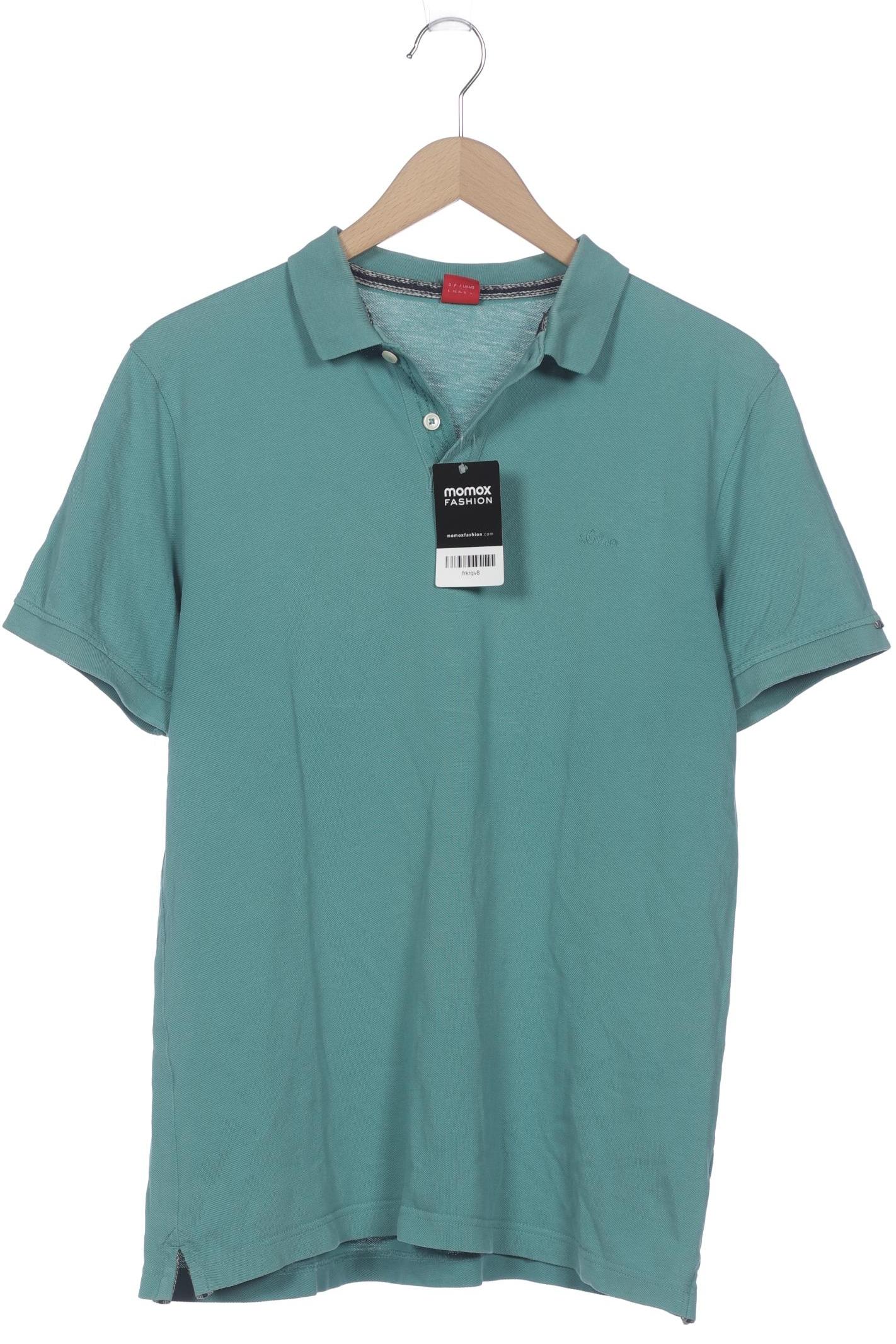 

s.Oliver Herren Poloshirt, türkis, Gr. 52