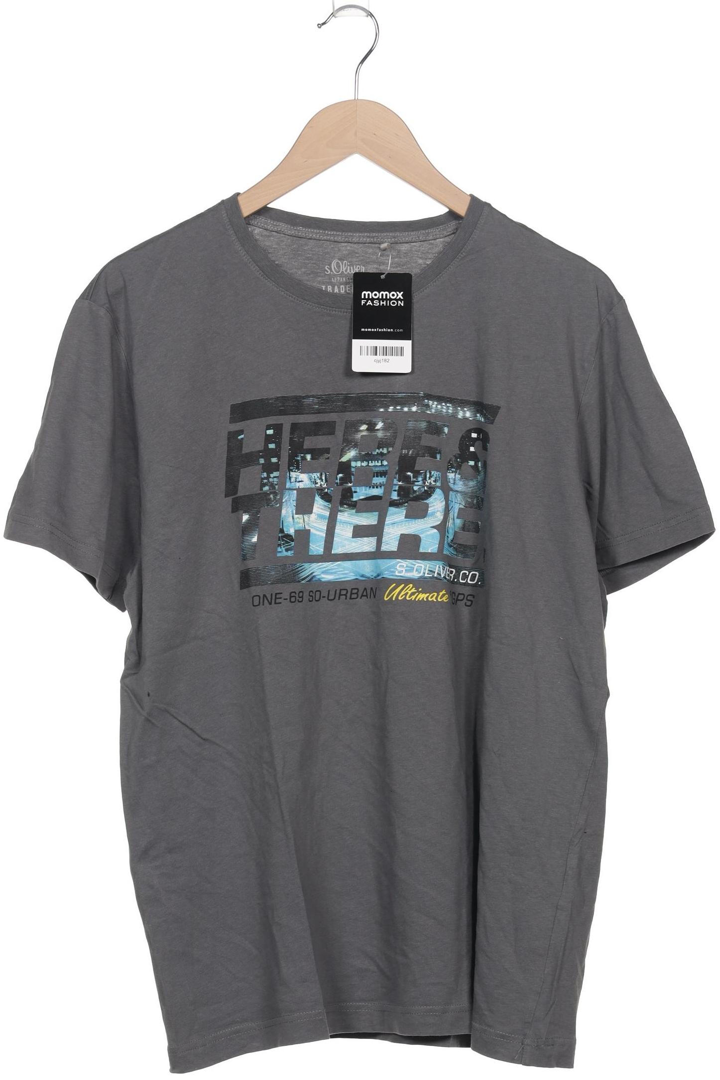

s.Oliver Herren T-Shirt, grau, Gr. 54