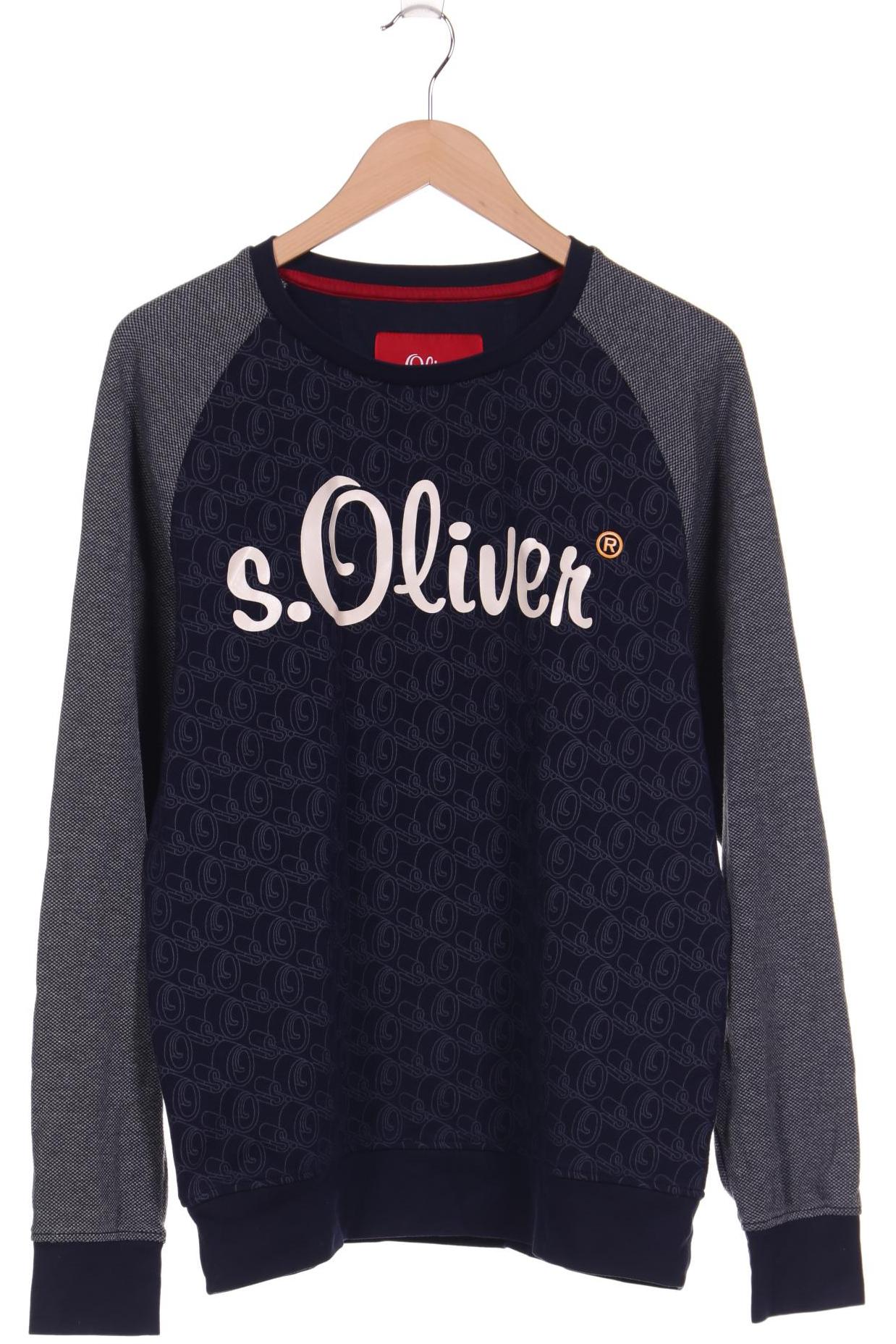 

s.Oliver Herren Sweatshirt, marineblau