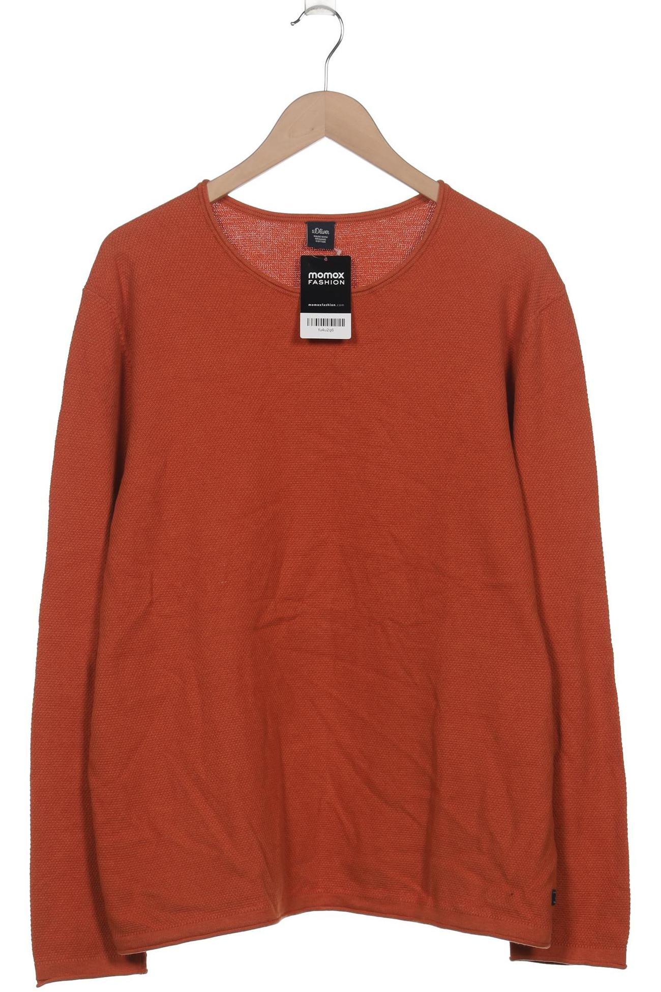 

s.Oliver Herren Pullover, orange, Gr. 54