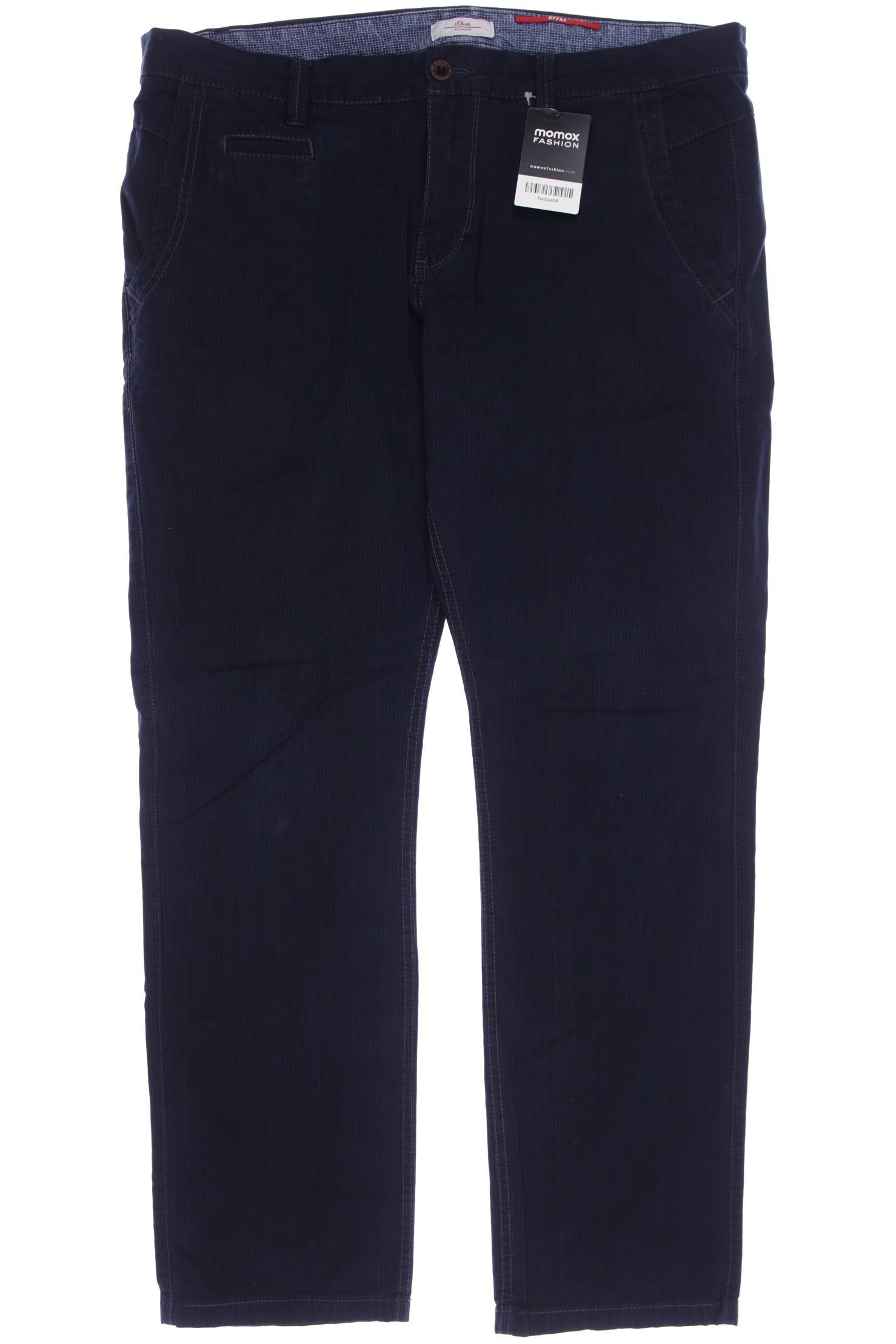 

s.Oliver Herren Stoffhose, marineblau, Gr. 36