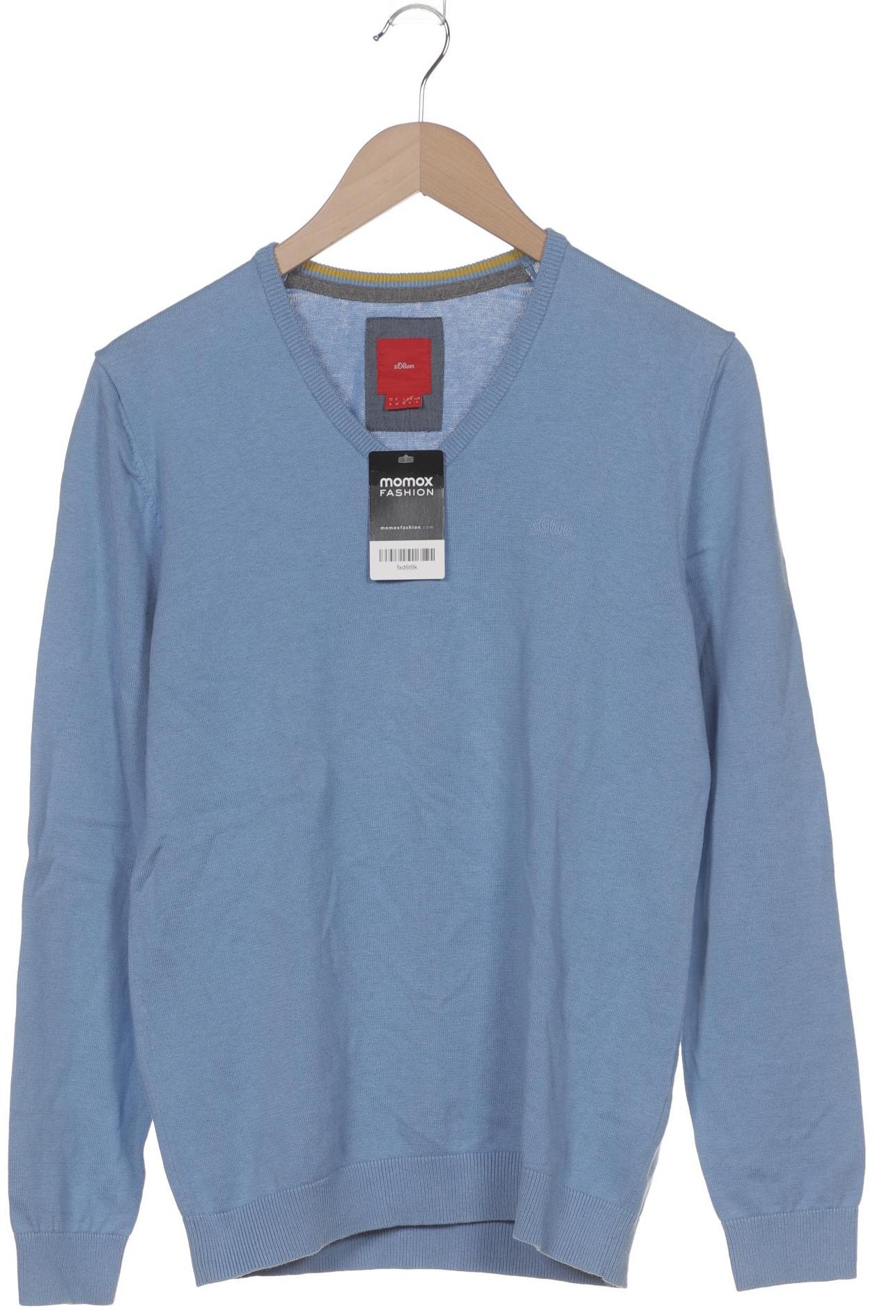 

s.Oliver Herren Pullover, blau, Gr. 46