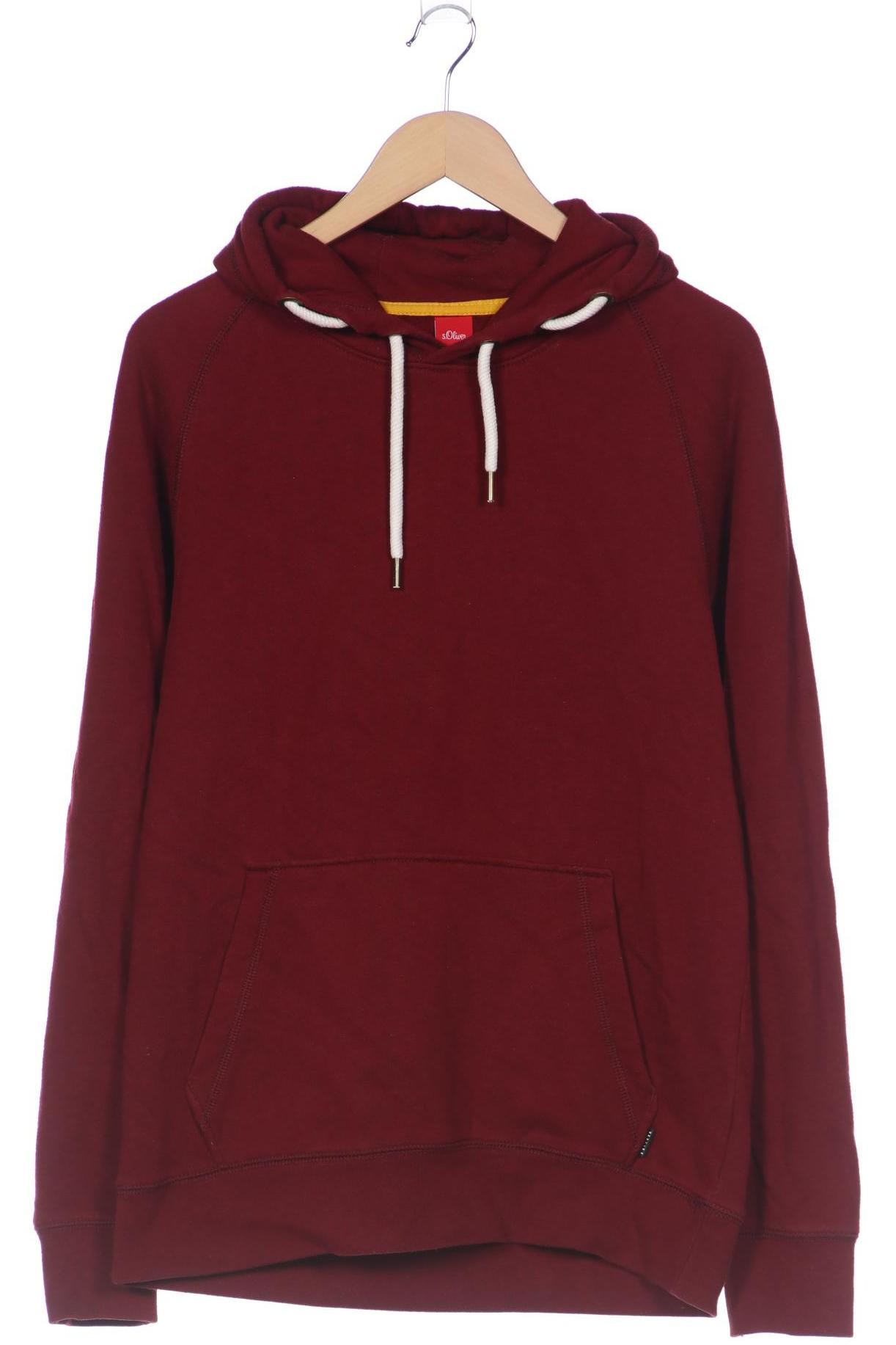 

s.Oliver Herren Kapuzenpullover, bordeaux, Gr. 52