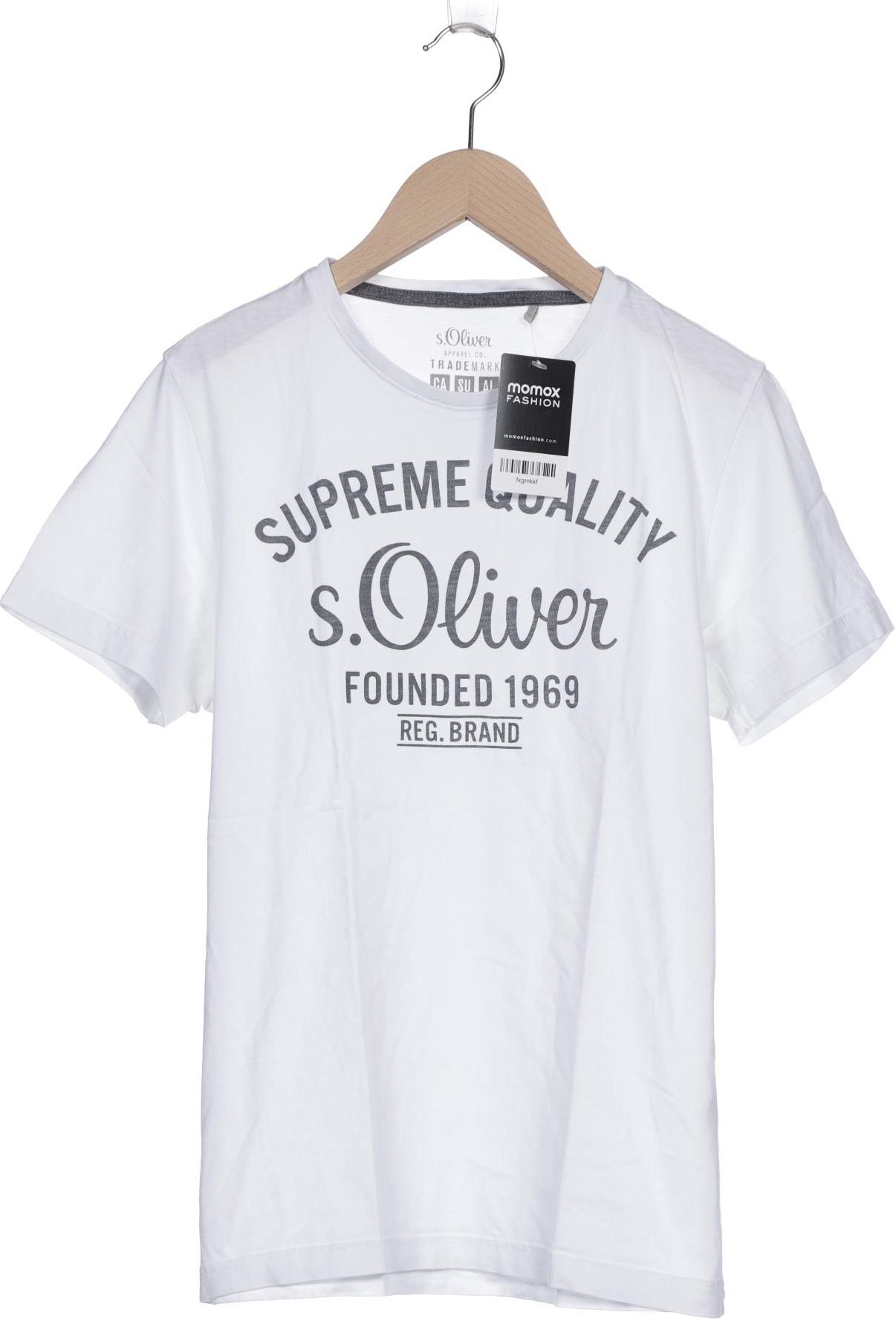 

s.Oliver Herren T-Shirt, weiß