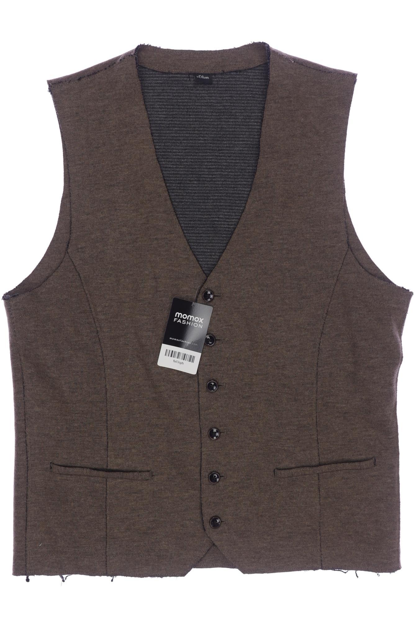 

s.Oliver Herren Weste, braun, Gr. 98