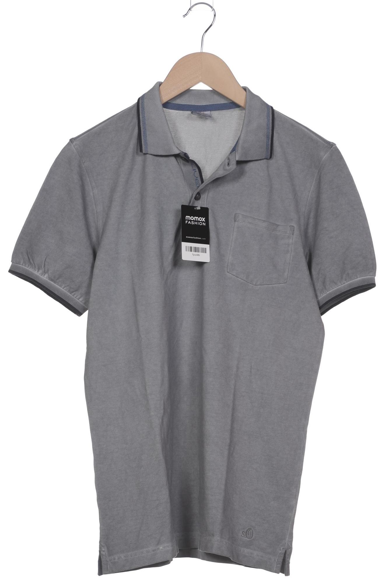 

s.Oliver Herren Poloshirt, grau, Gr. 48