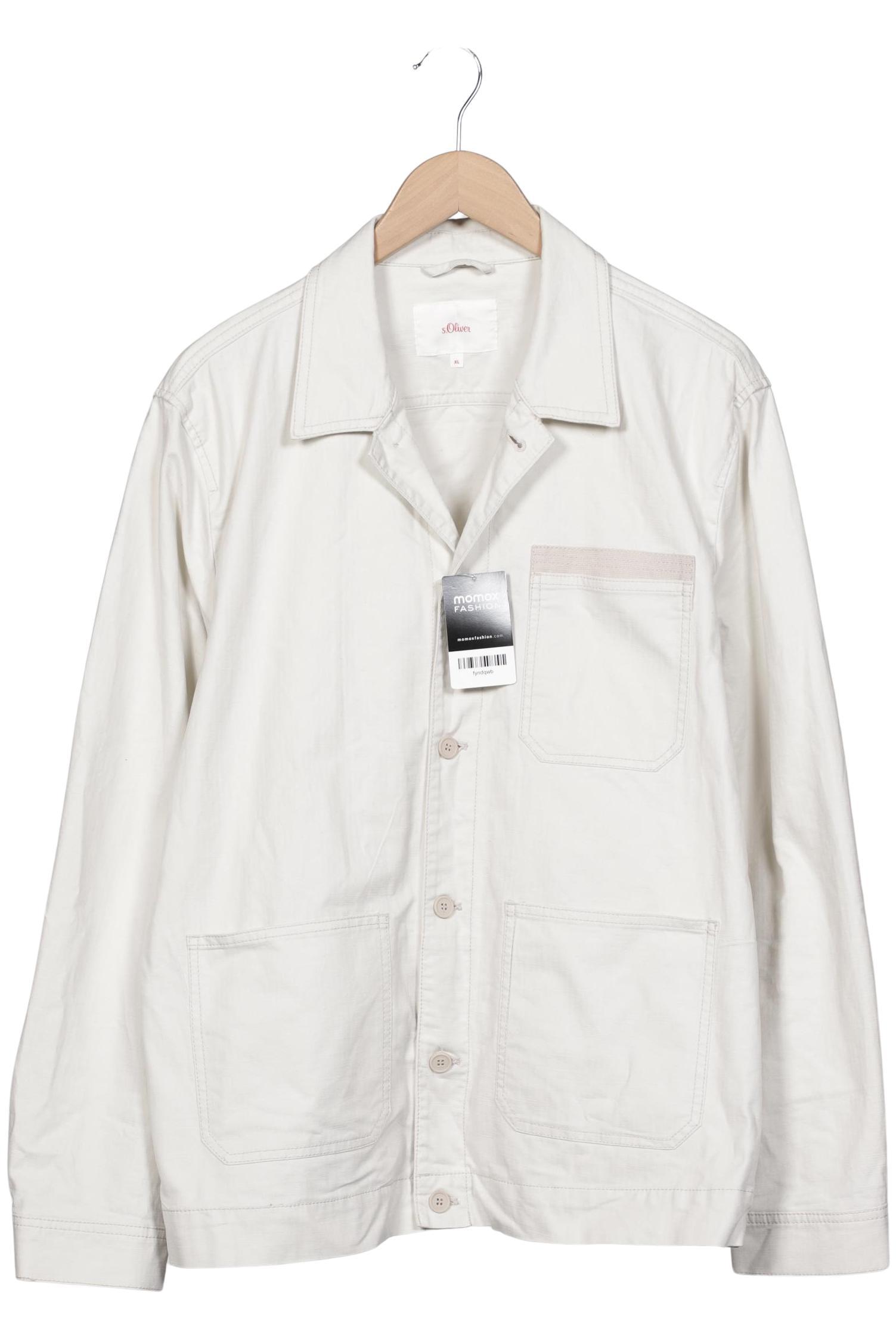 

s.Oliver Herren Jacke, cremeweiß, Gr. 54