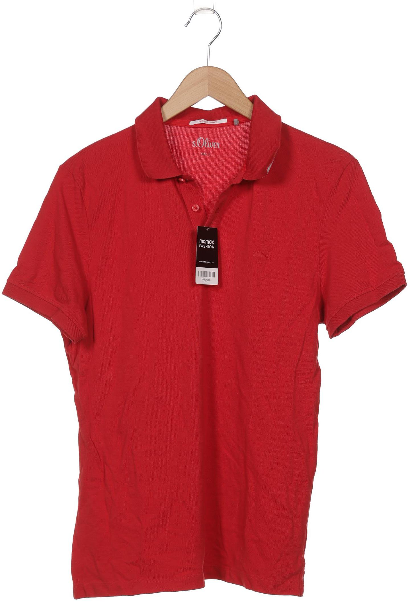 

s.Oliver Herren Poloshirt, rot, Gr. 52