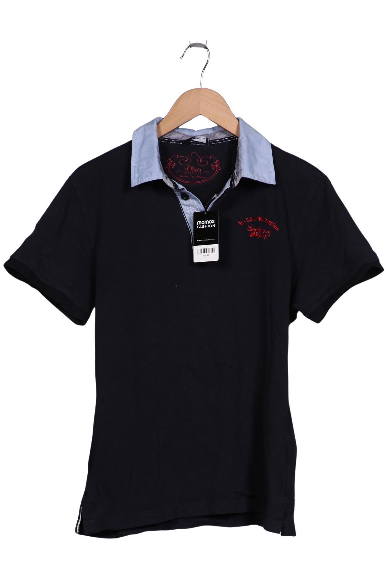 

s.Oliver Herren Poloshirt, marineblau, Gr. 52
