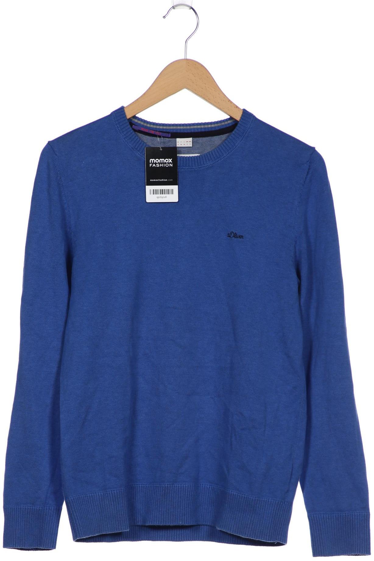 

s.Oliver Herren Pullover, blau, Gr. 46