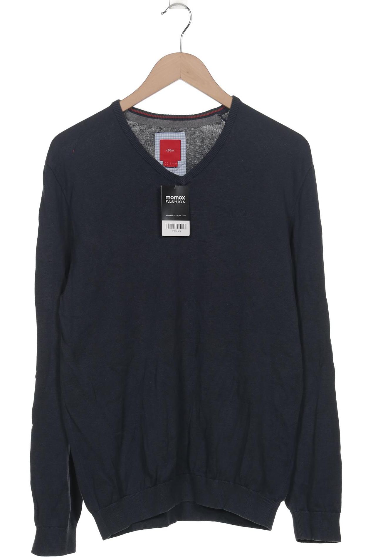

s.Oliver Herren Pullover, marineblau, Gr. 52