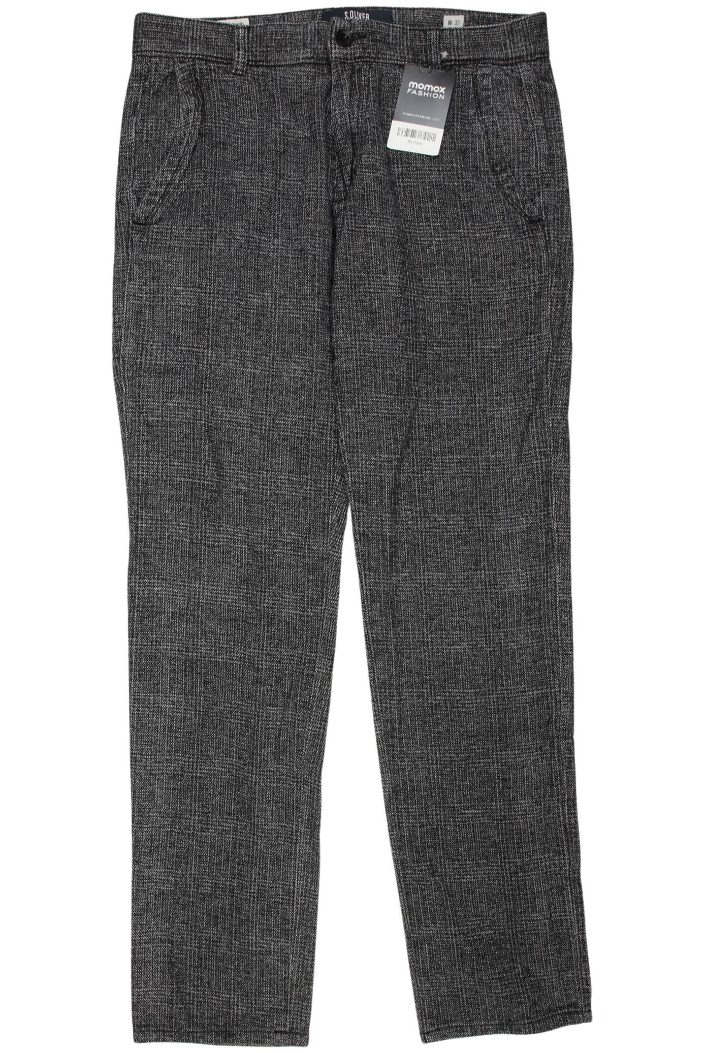 

s.Oliver Herren Stoffhose, grau, Gr. 31