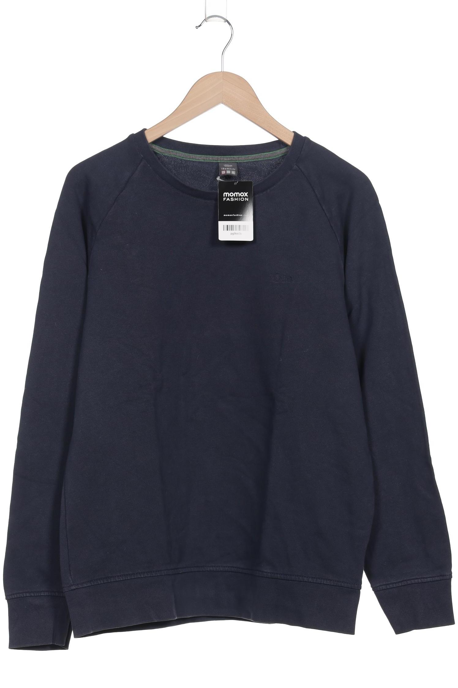 

s.Oliver Herren Sweatshirt, marineblau, Gr. 52