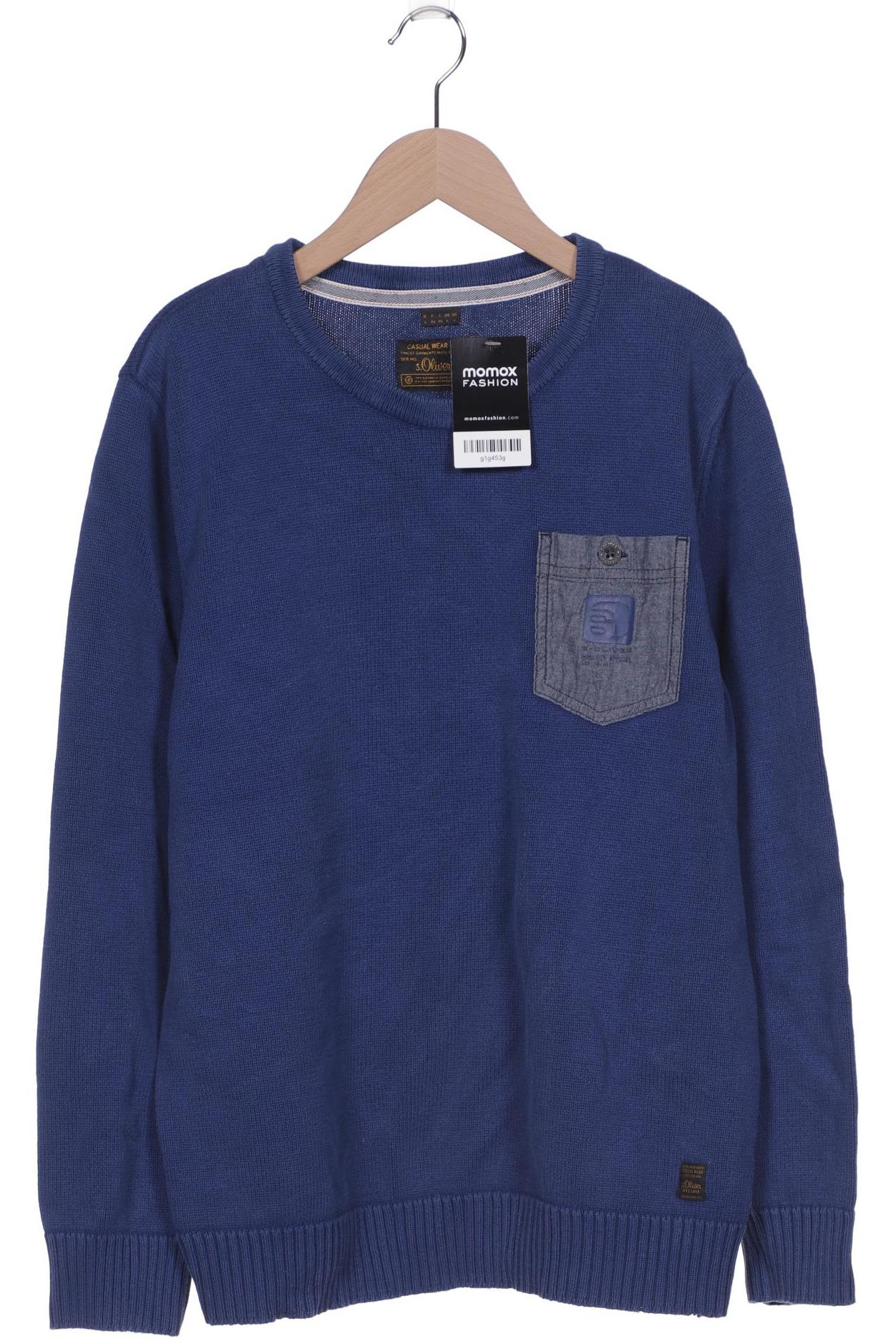 

s.Oliver Herren Pullover, marineblau