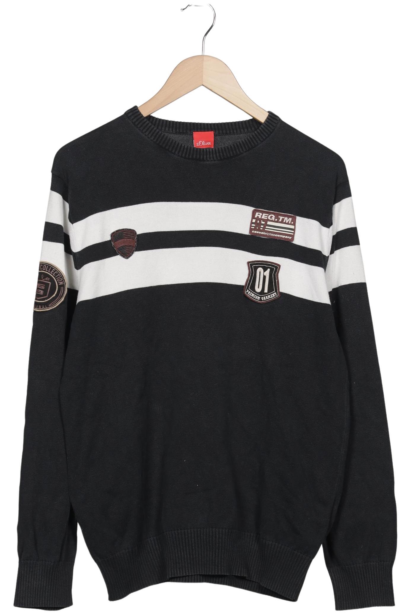 

s.Oliver Herren Pullover, schwarz, Gr. 52