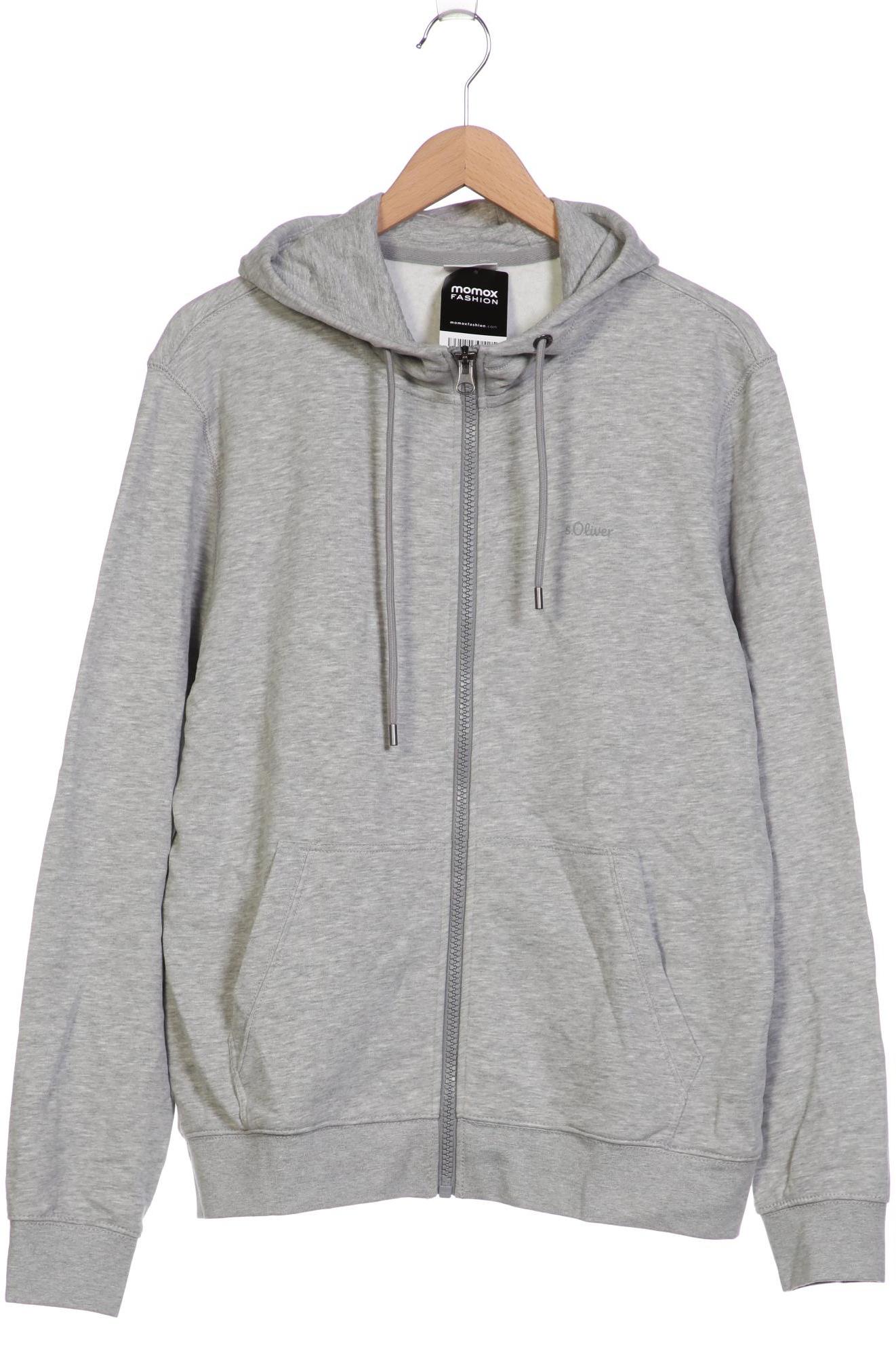 

s.Oliver Herren Kapuzenpullover, grau, Gr. 52