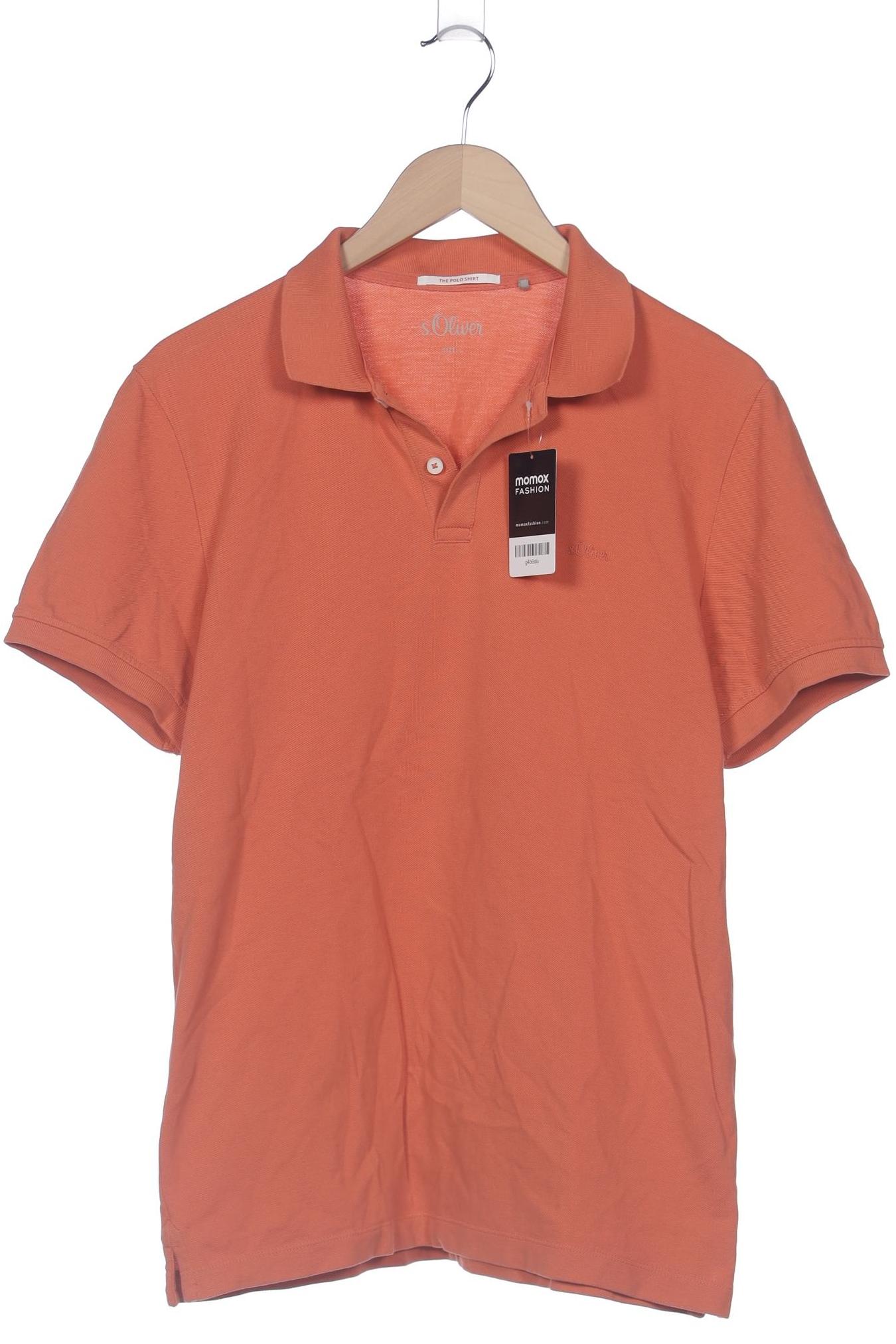 Thumbnail - s.Oliver Herren Poloshirt, orange, Gr. 52