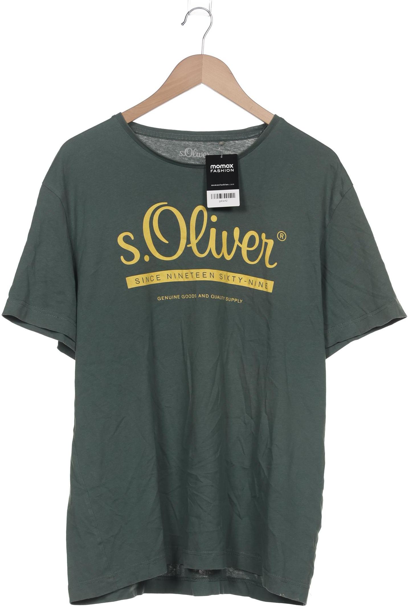 

s.Oliver Herren T-Shirt, grün, Gr. 54