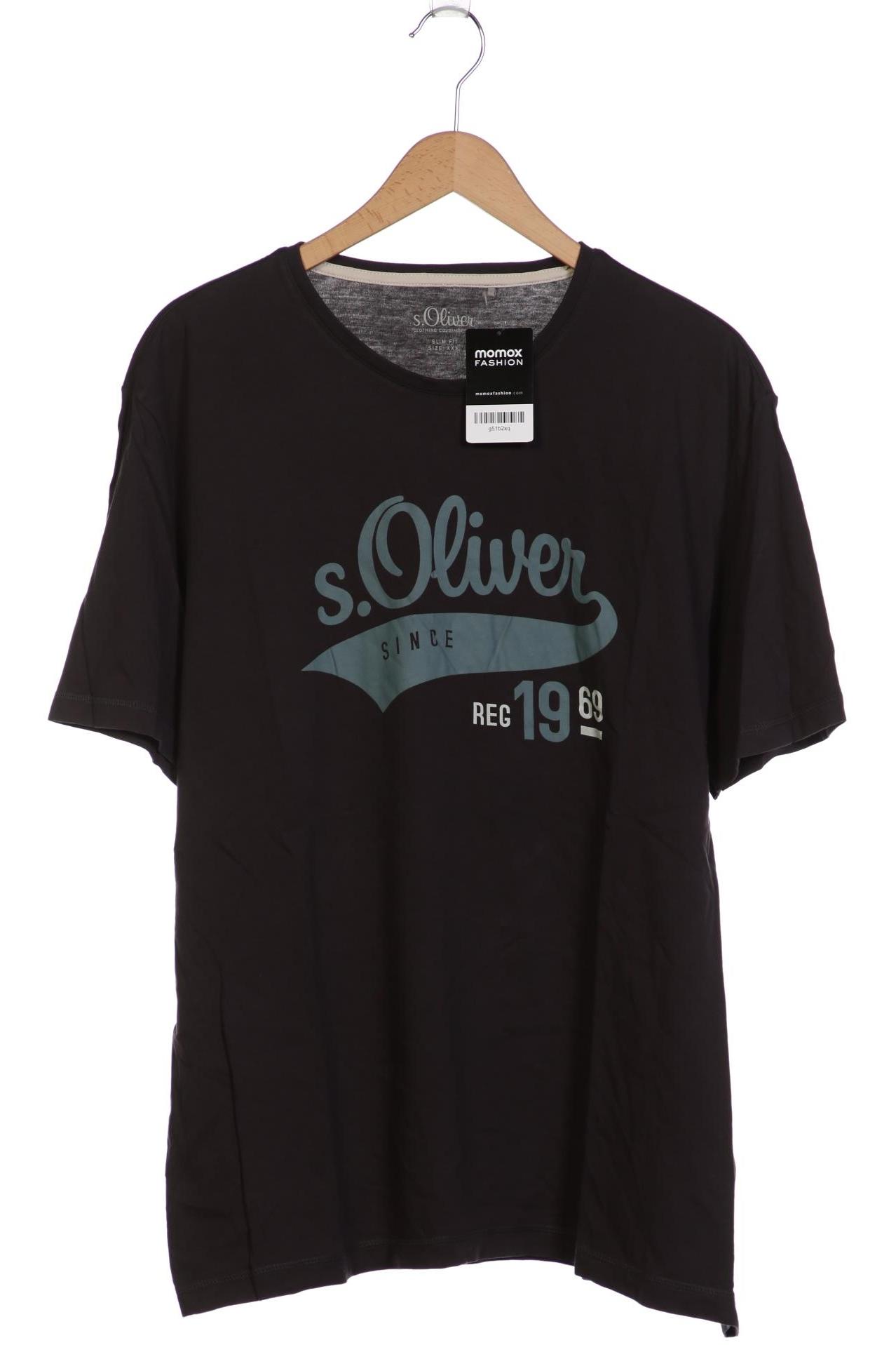 

s.Oliver Herren T-Shirt, grau, Gr. 58