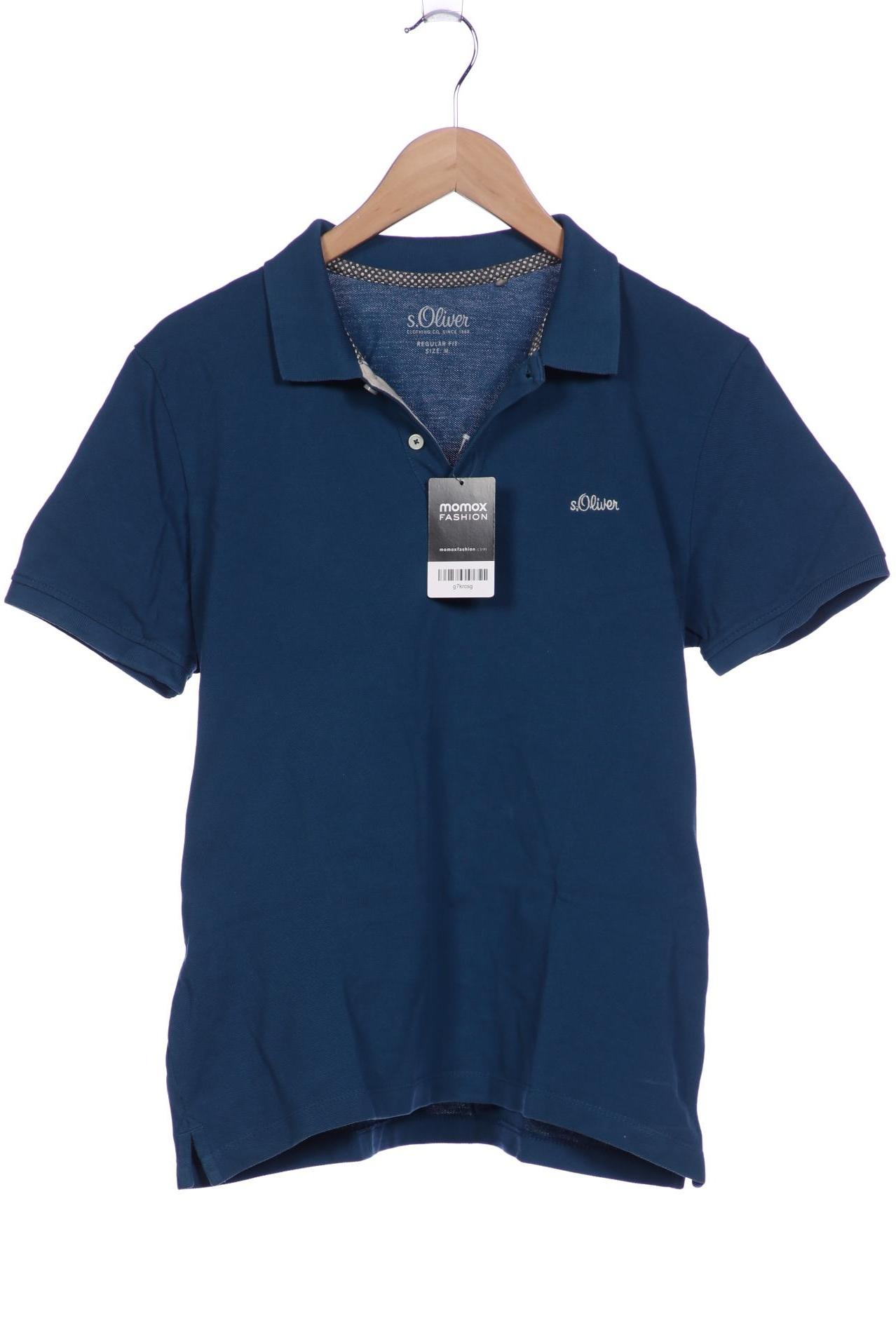 

s.Oliver Herren Poloshirt, blau, Gr. 48