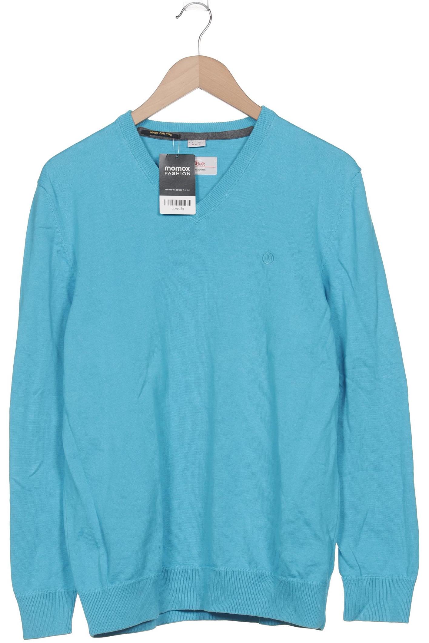 

s.Oliver Herren Pullover, blau, Gr. 52
