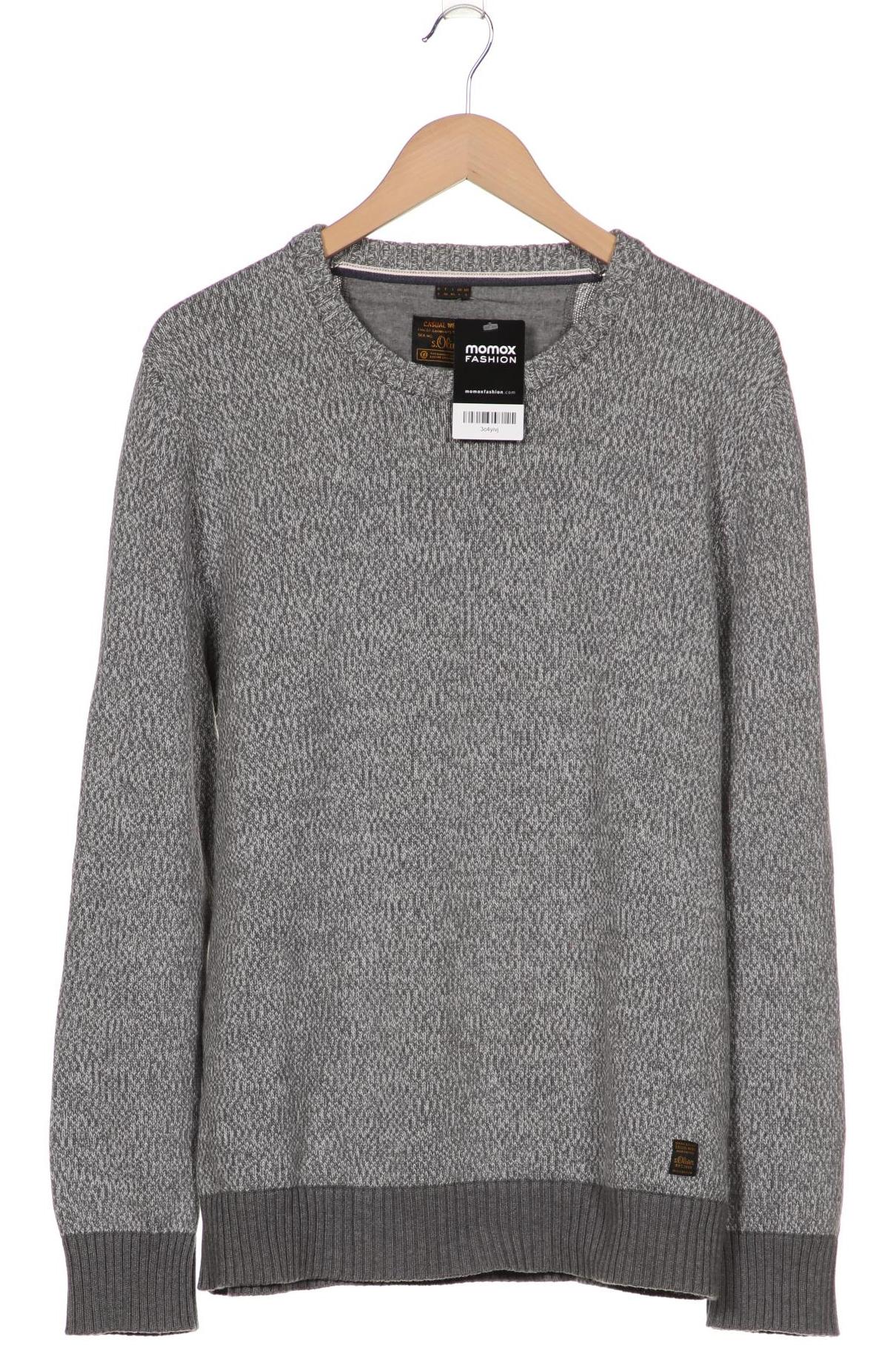 

s.Oliver Herren Pullover, grau, Gr. 52