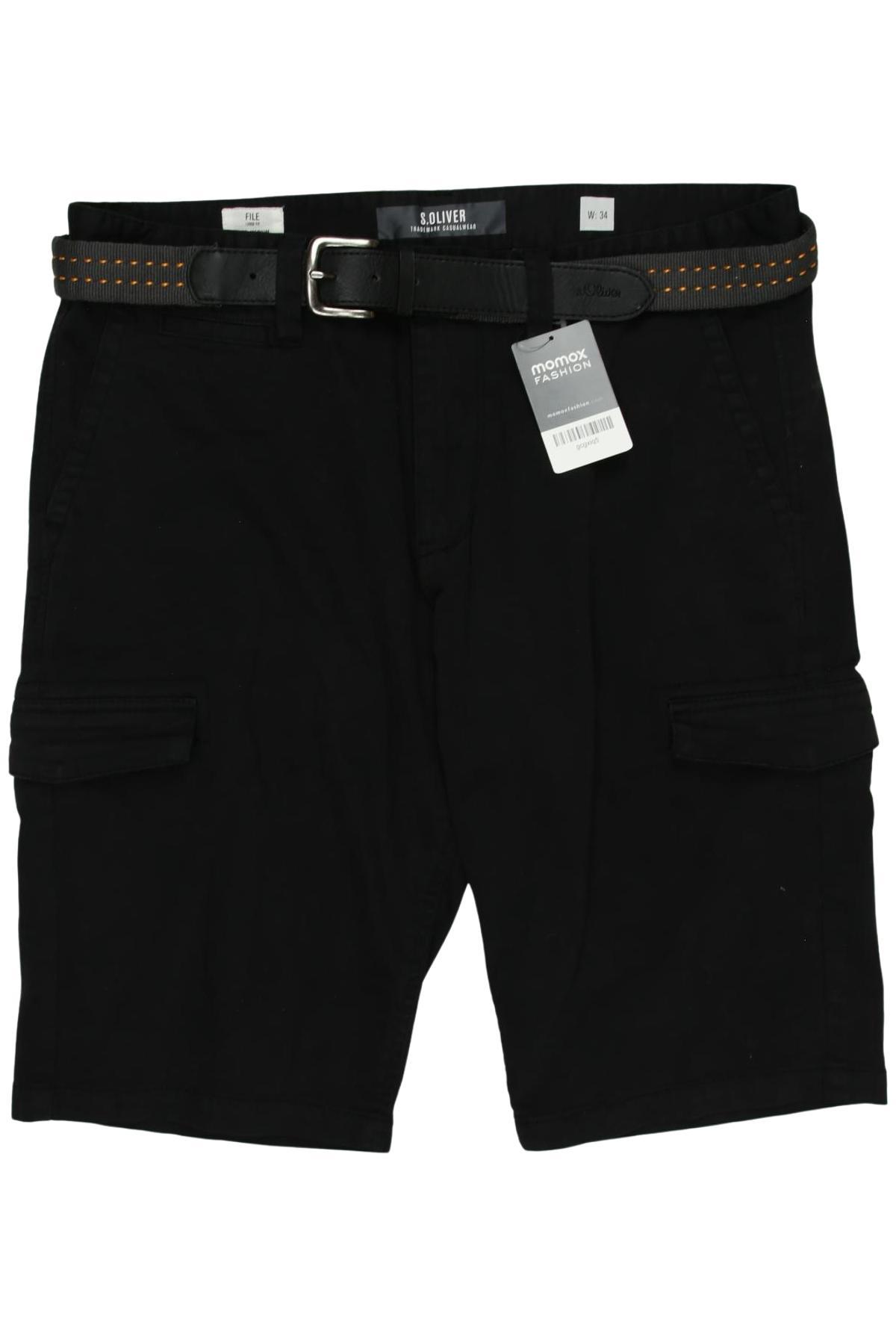 

s.Oliver Herren Shorts, schwarz, Gr. 34