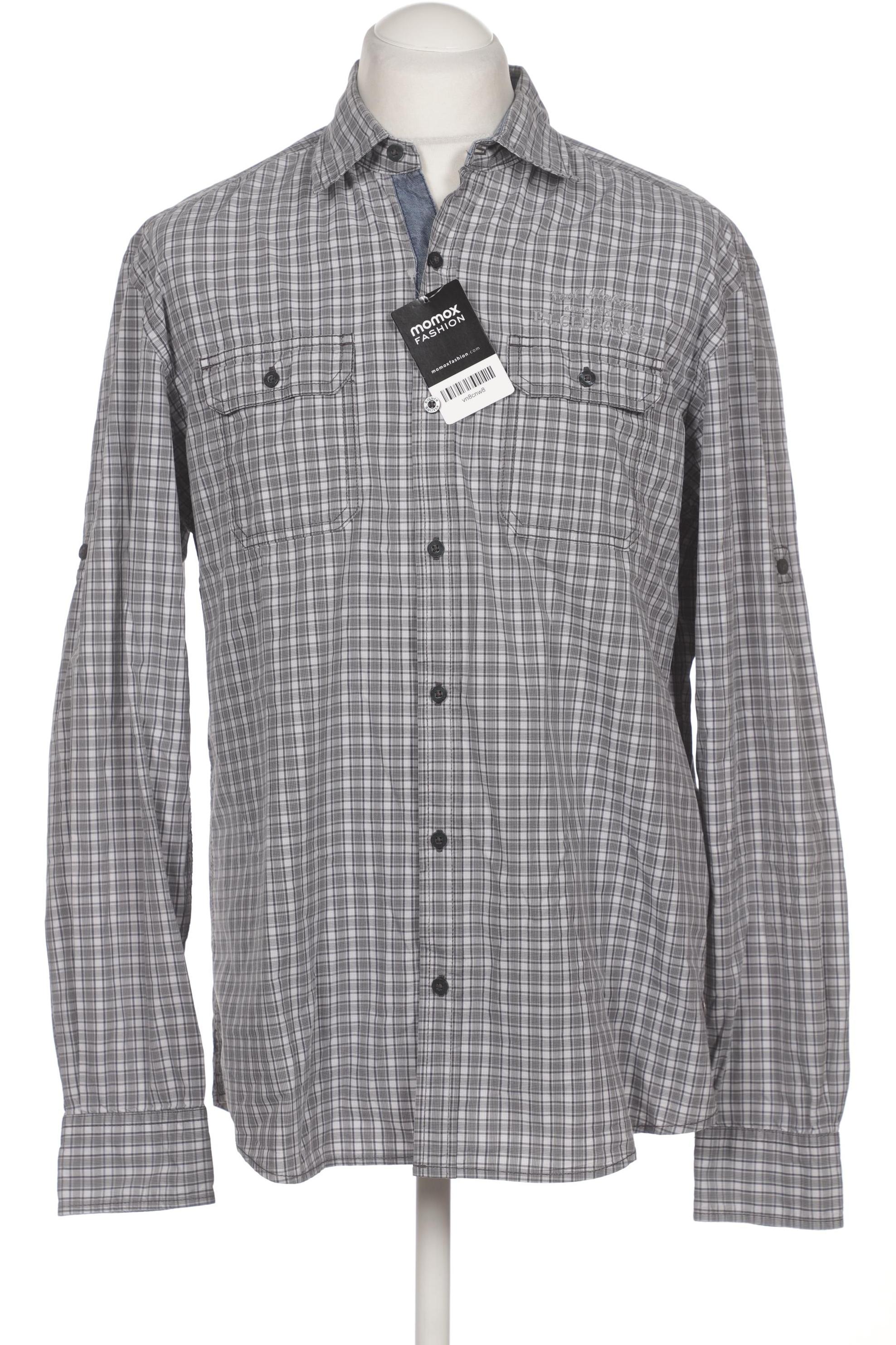 

s.Oliver Herren Hemd, grau, Gr. 52